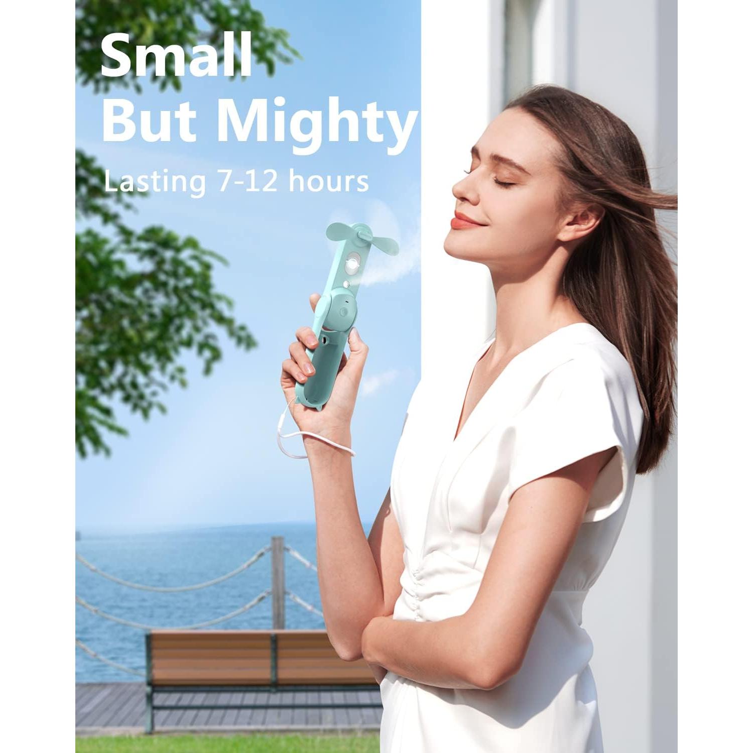 Ventilador de Nebulización Portátil SWEETFULL S4 Azul 15 mL