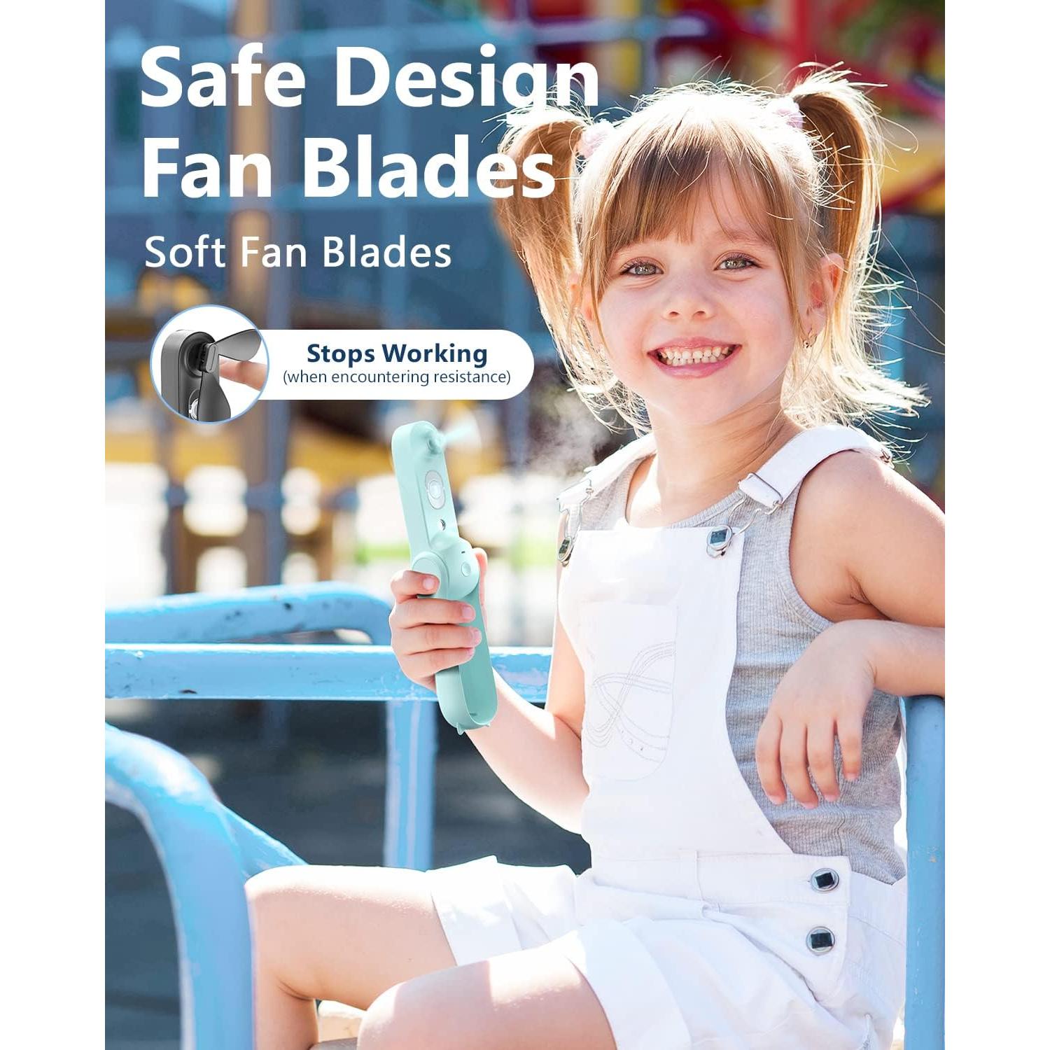 Ventilador de Nebulización Portátil SWEETFULL S4 Azul 15 mL