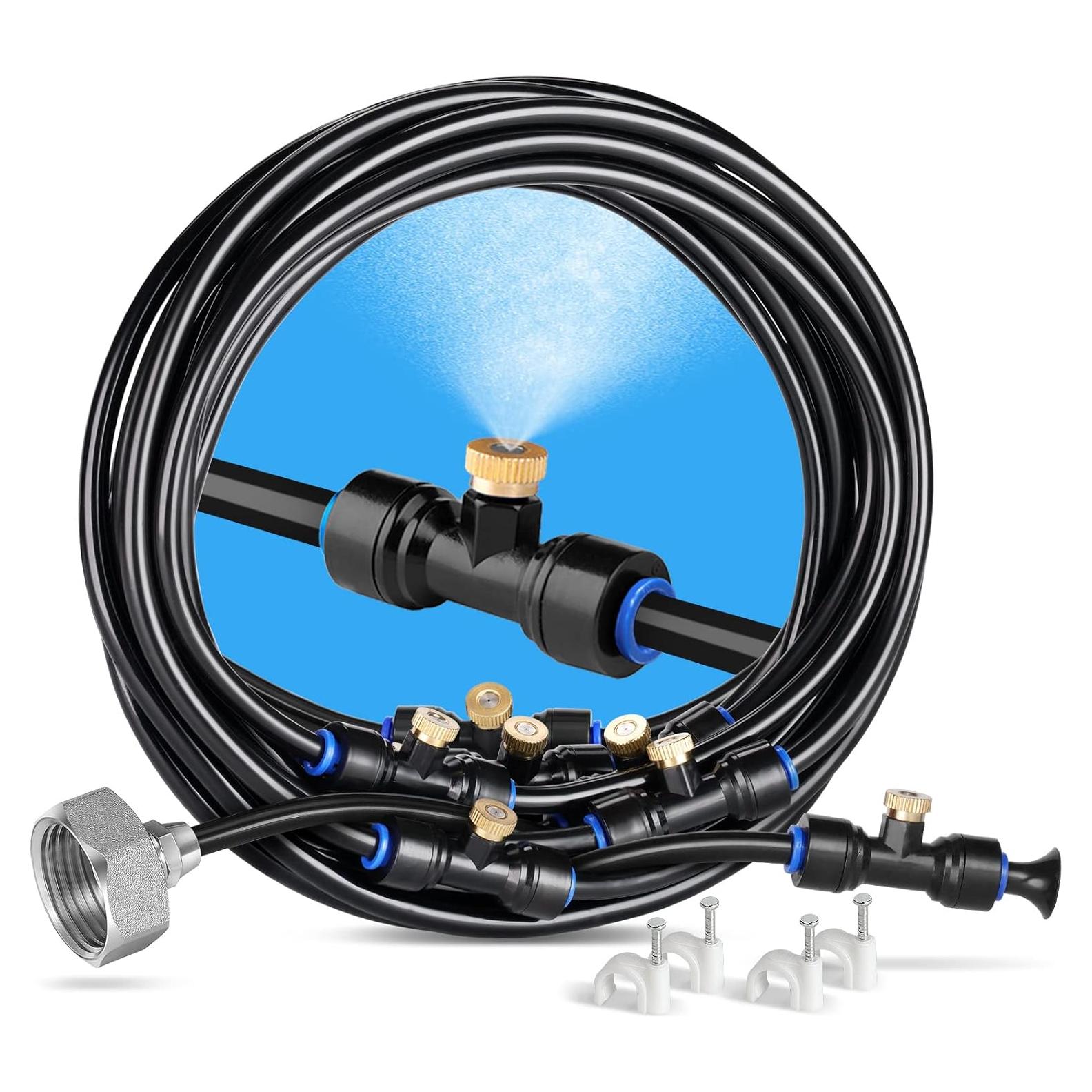 Sistema de Enfriamiento por Nebulización HOMENOTE 8M con 7 Boquillas