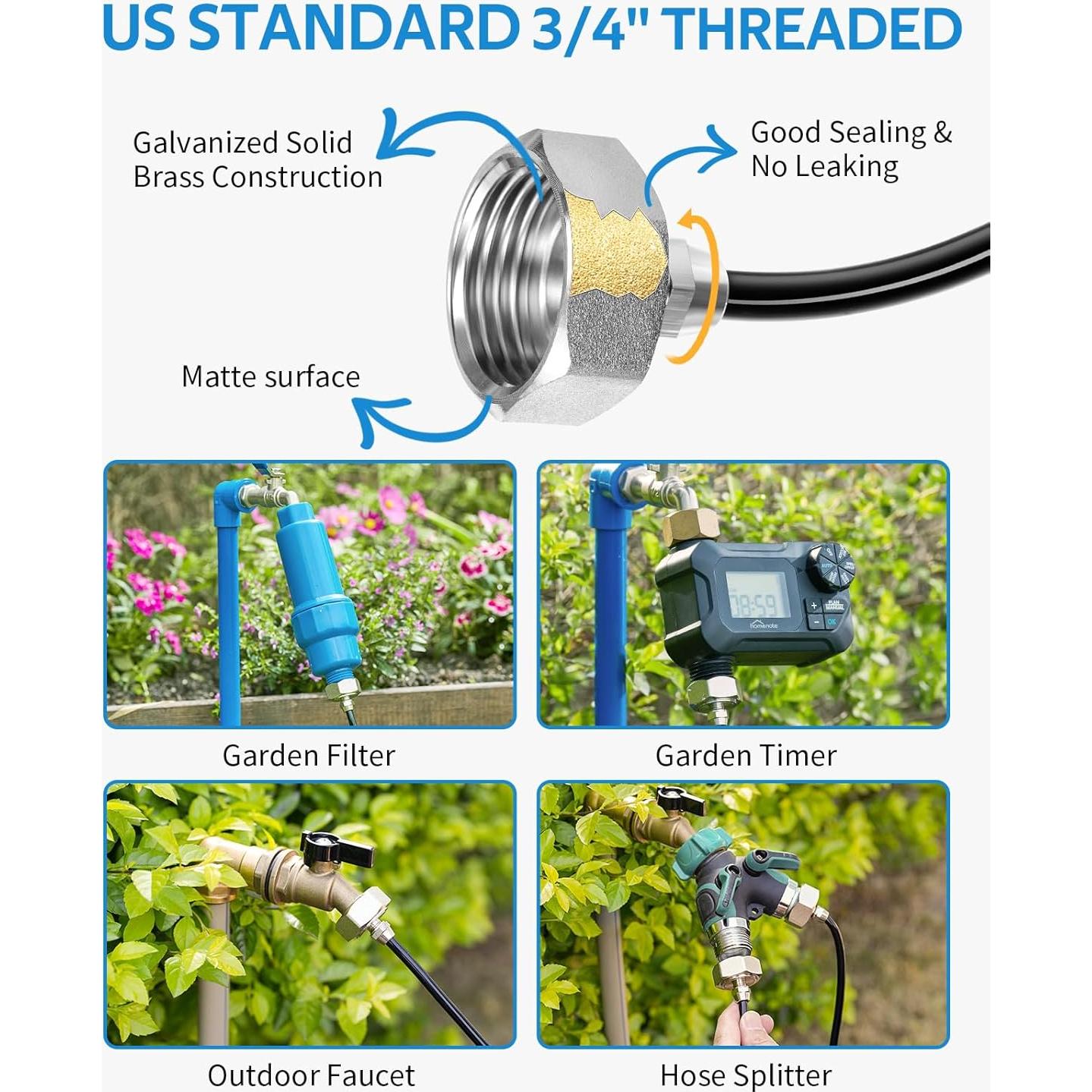 Sistema de Enfriamiento por Nebulización HOMENOTE 8M con 7 Boquillas