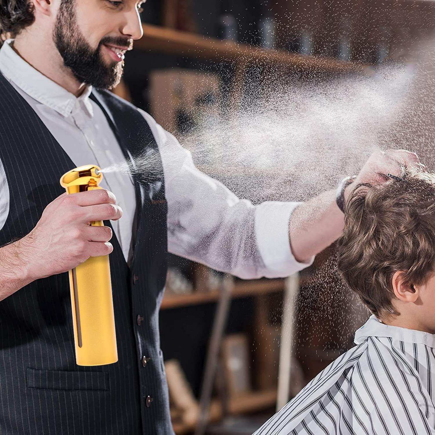 Botella Spray Multiusos ZIBARBER 295 ml Dorado