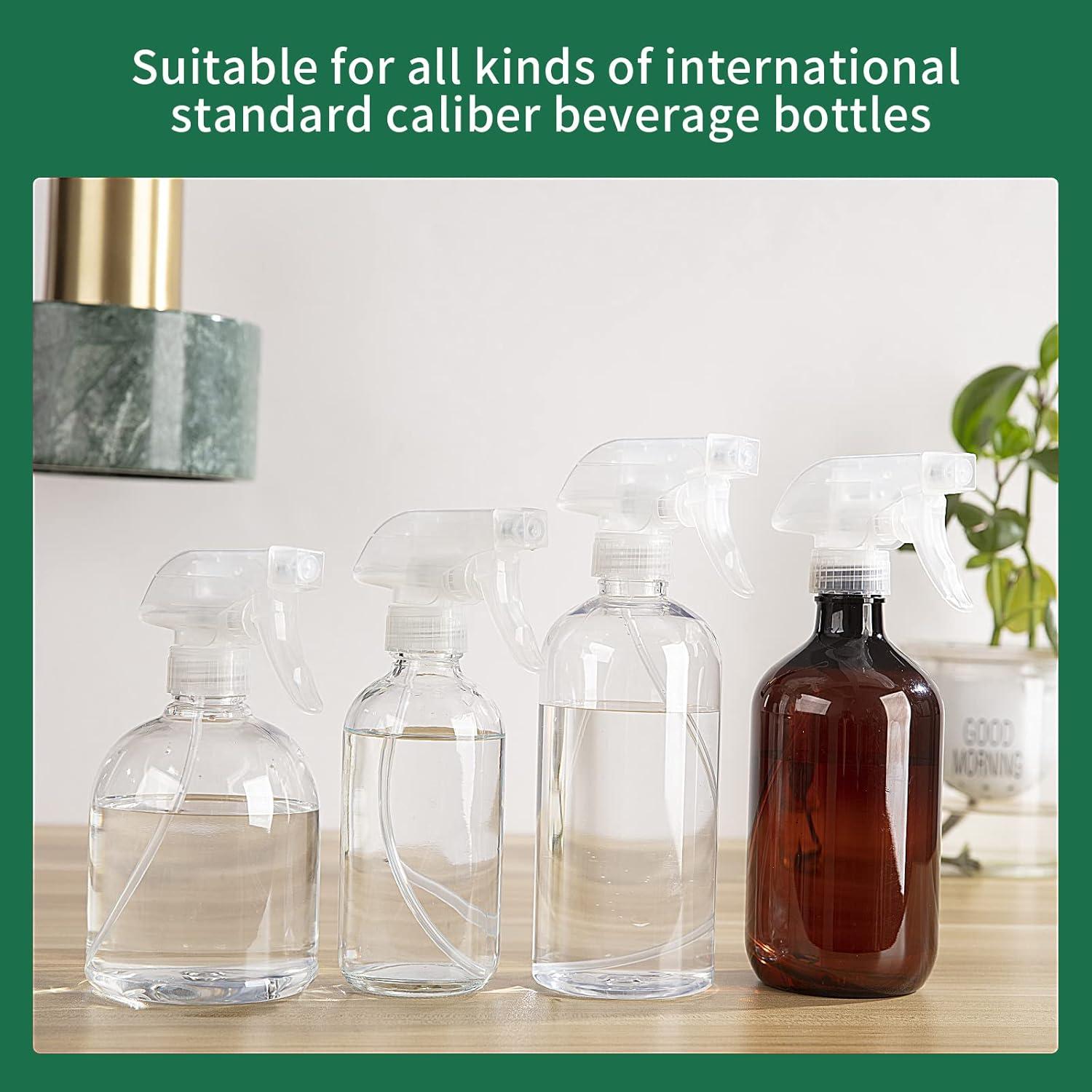 HOMBYS 4 Reemplazos de Pulverizadores de Gatillo 473ml Transparentes