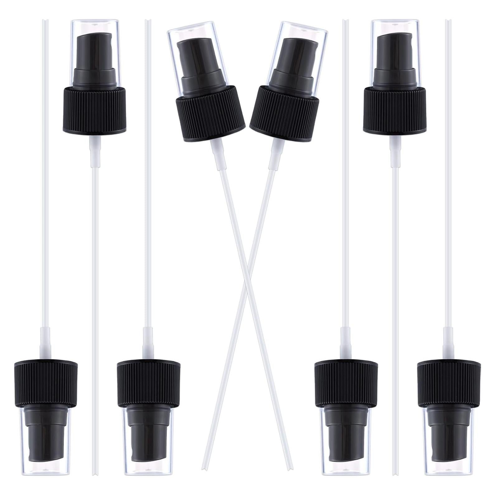 8 Tapas de Pulverizador Winsyison 24/410 Reutilizables - Negro