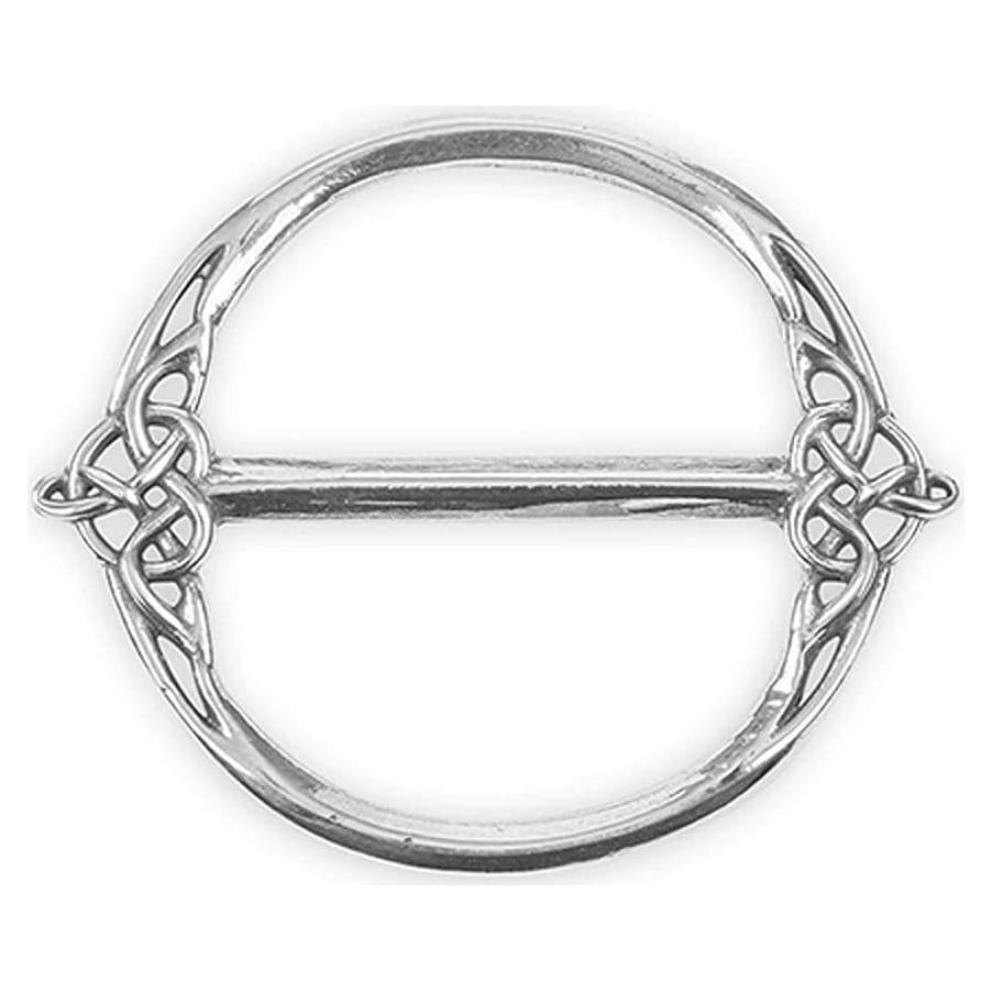 Anillo de Bufanda Celta A E Williams en Pewter Hecho a Mano