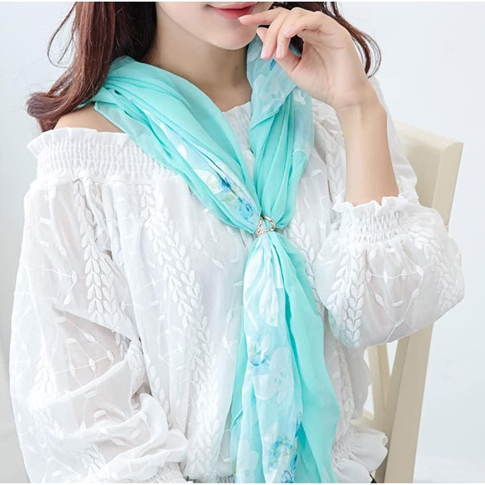 2 Anillos de Bufanda VASANA Dorado y Plateado 1.9cm