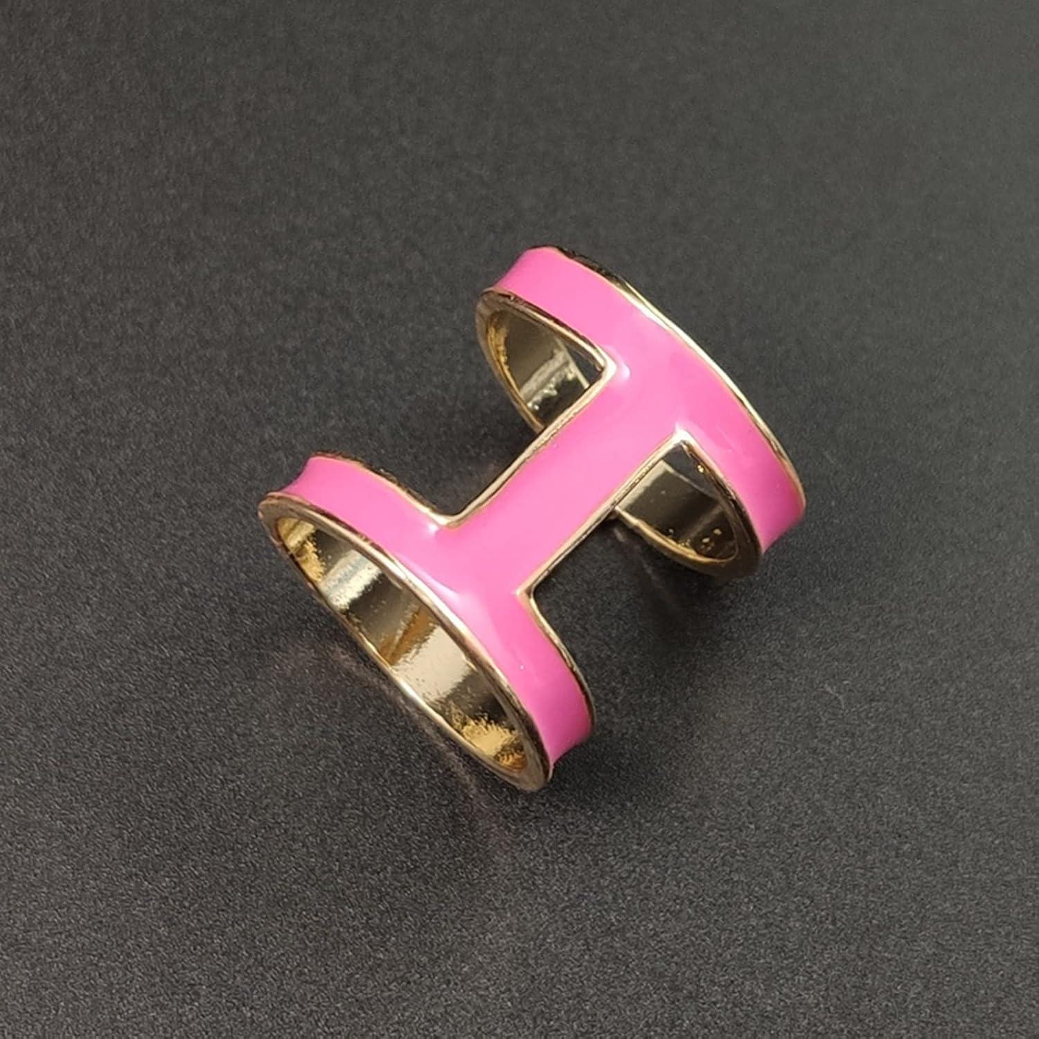 Hebilla de Bufanda KMDJG Acero Inoxidable Tipo H 4 Pcs