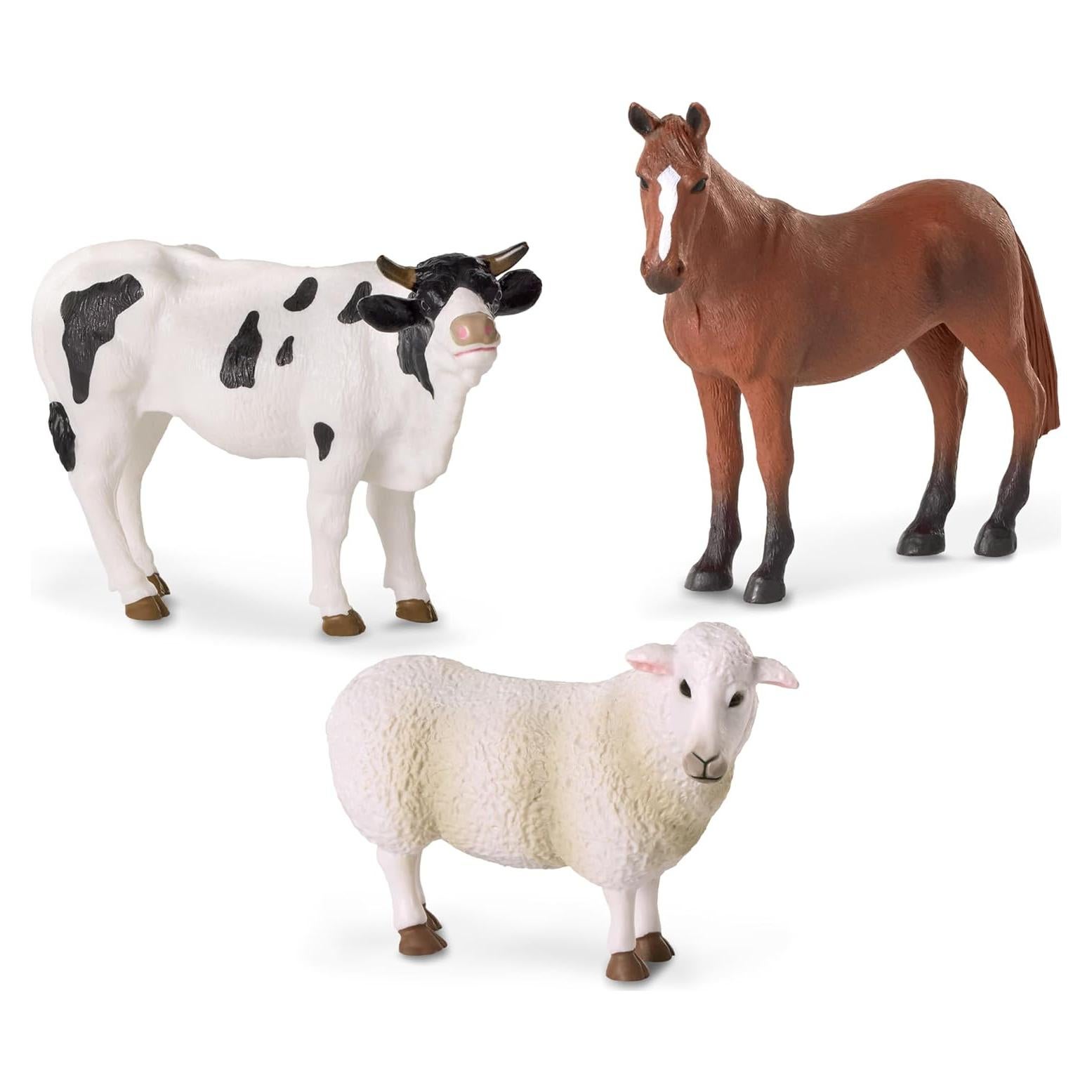 Figuras de Animales de Granja Terra by Battat - 3 Piezas