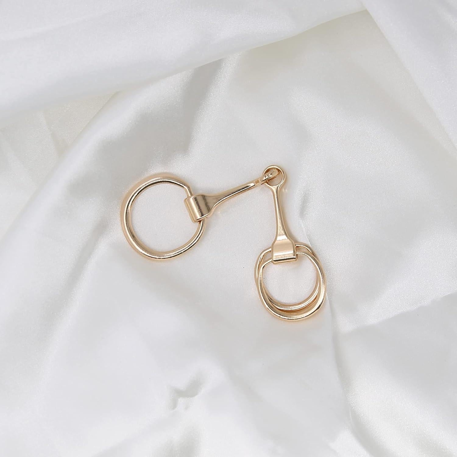 Anillo de bufanda para mujer Cualque en color oro - Triángulo