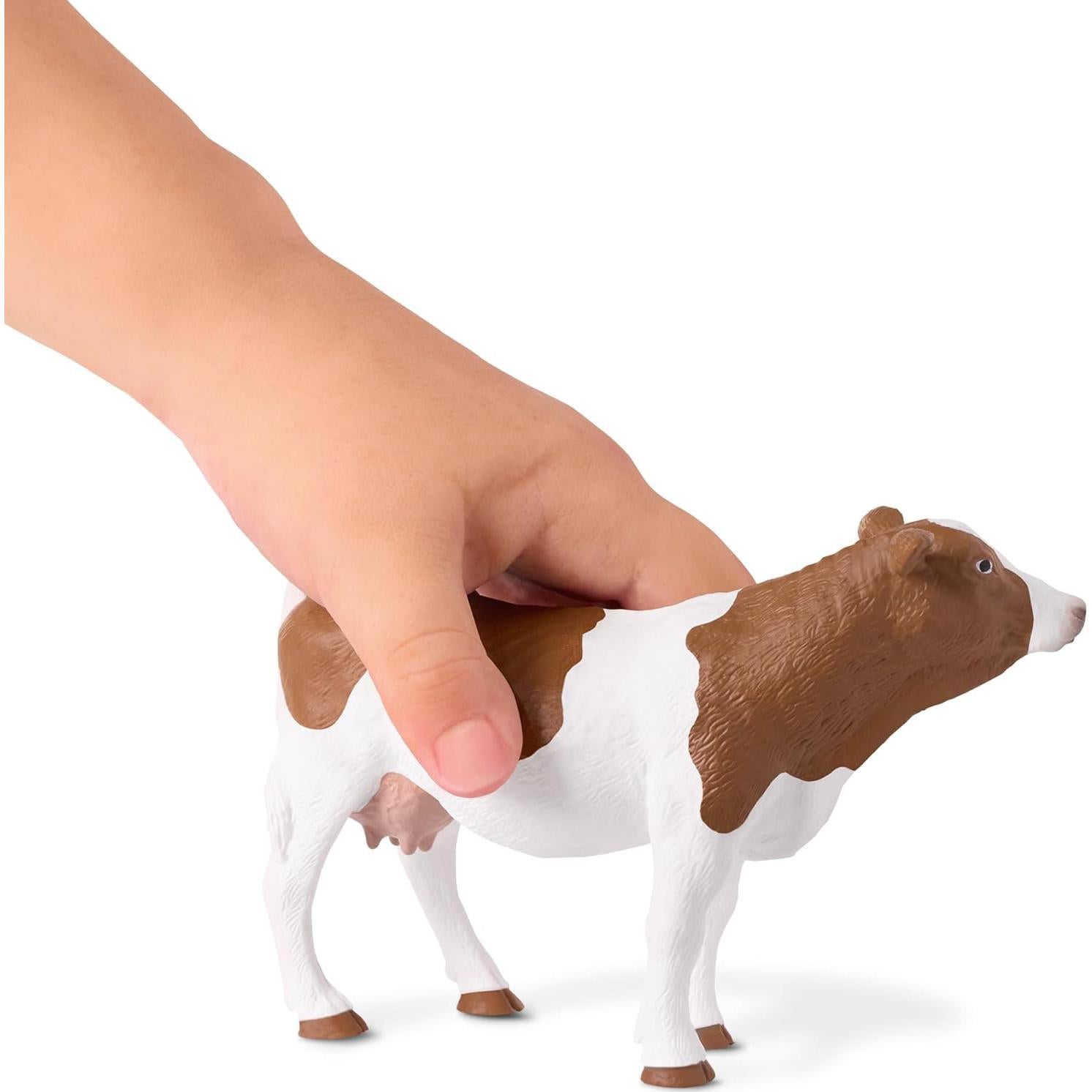 Figuras de Animales de Granja Terra by Battat - Cerdo, Burro, Vaca