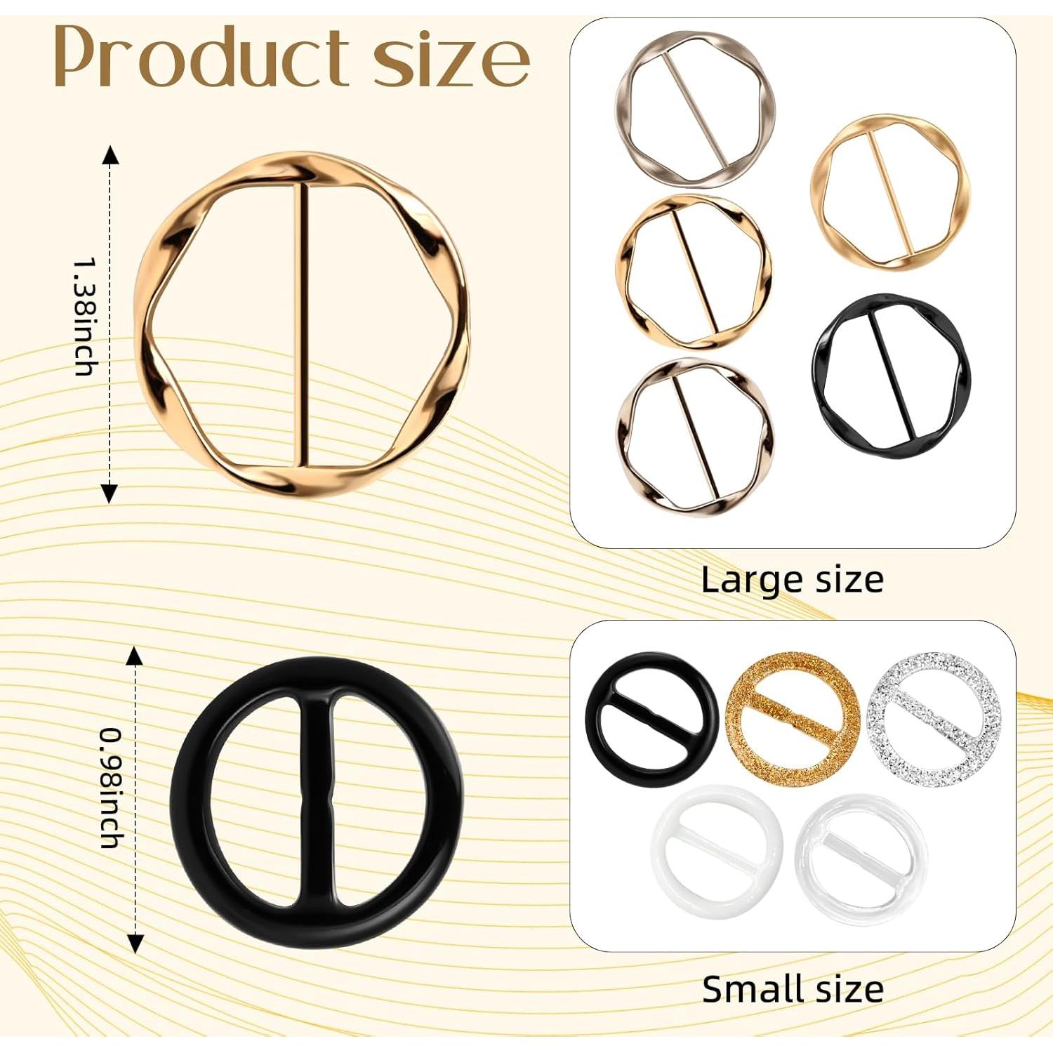 10 Clips de Bufanda y Camiseta ZIOGAJINE para Mujeres