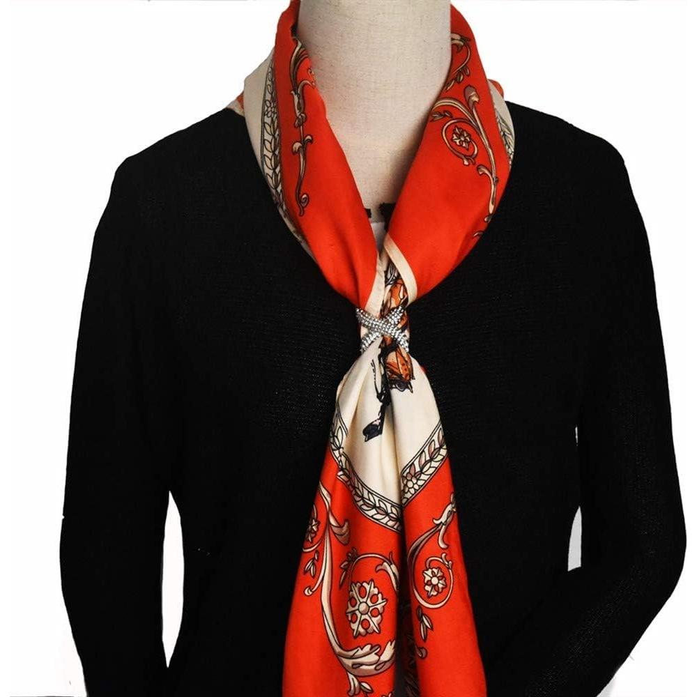 Clips de Bufanda de Moda JasperKino - 2 Piezas Dorado