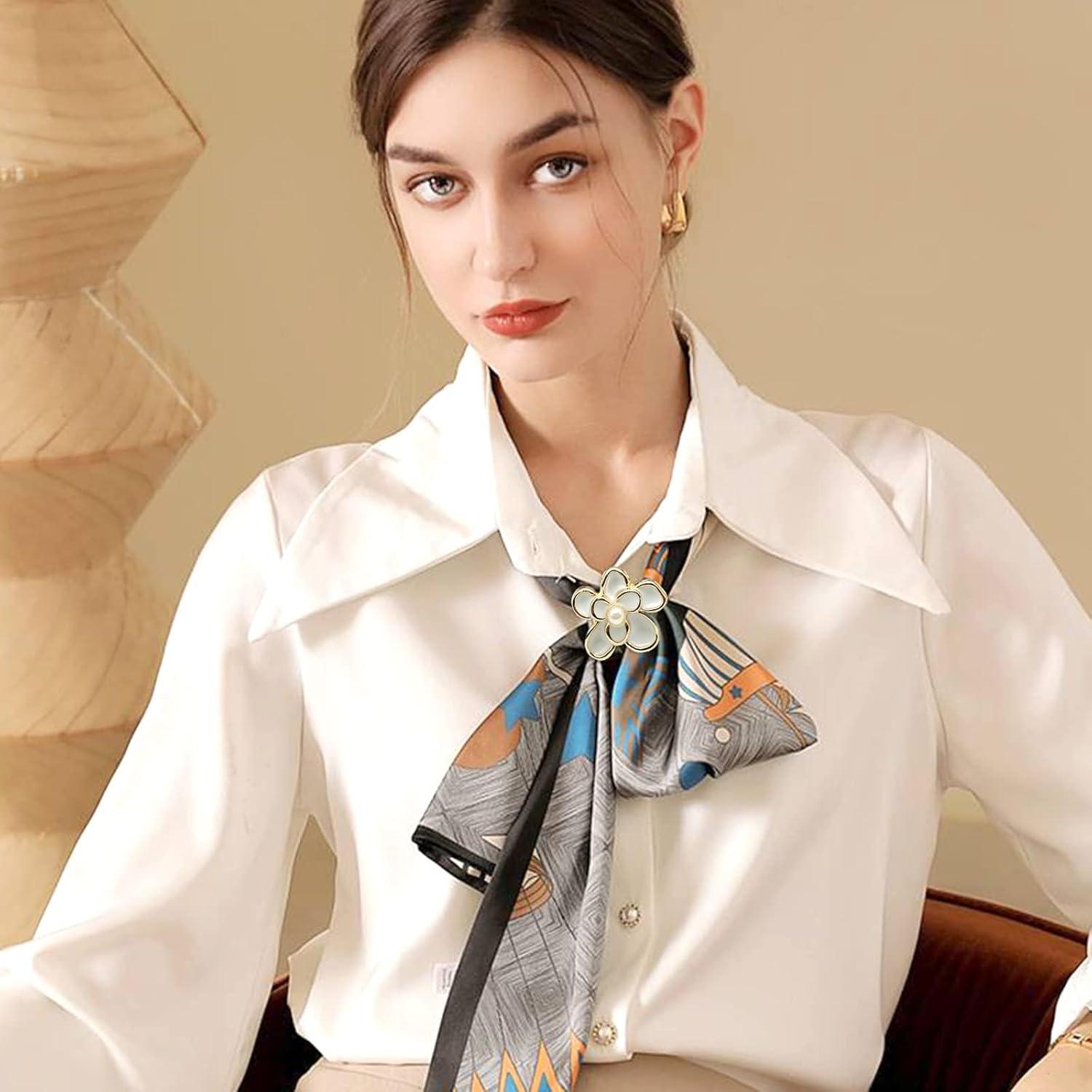 Anillo de Bufanda de Perla YANCHUN 4 Piezas para Mujeres