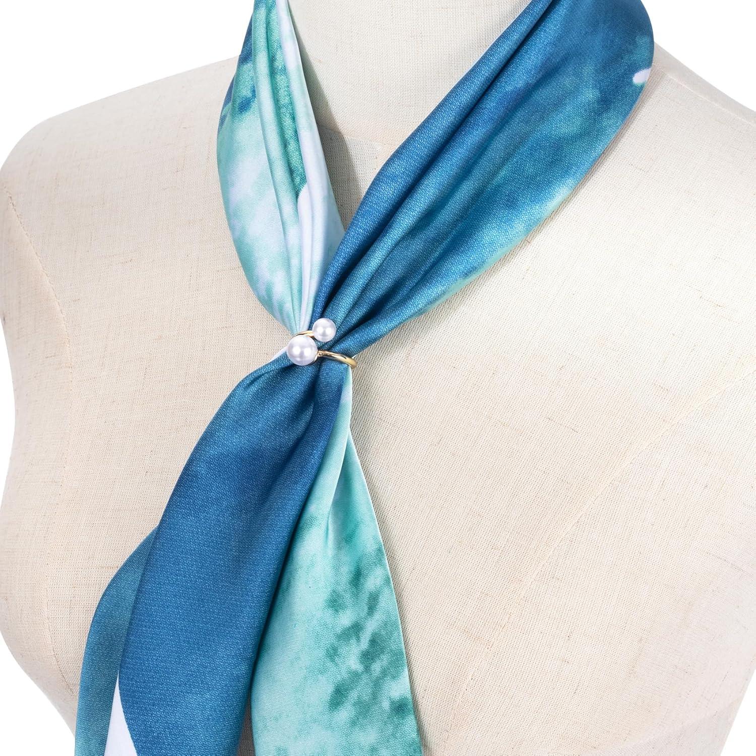 Clips de Bufanda Joez en Oro y Plata - 2 Piezas