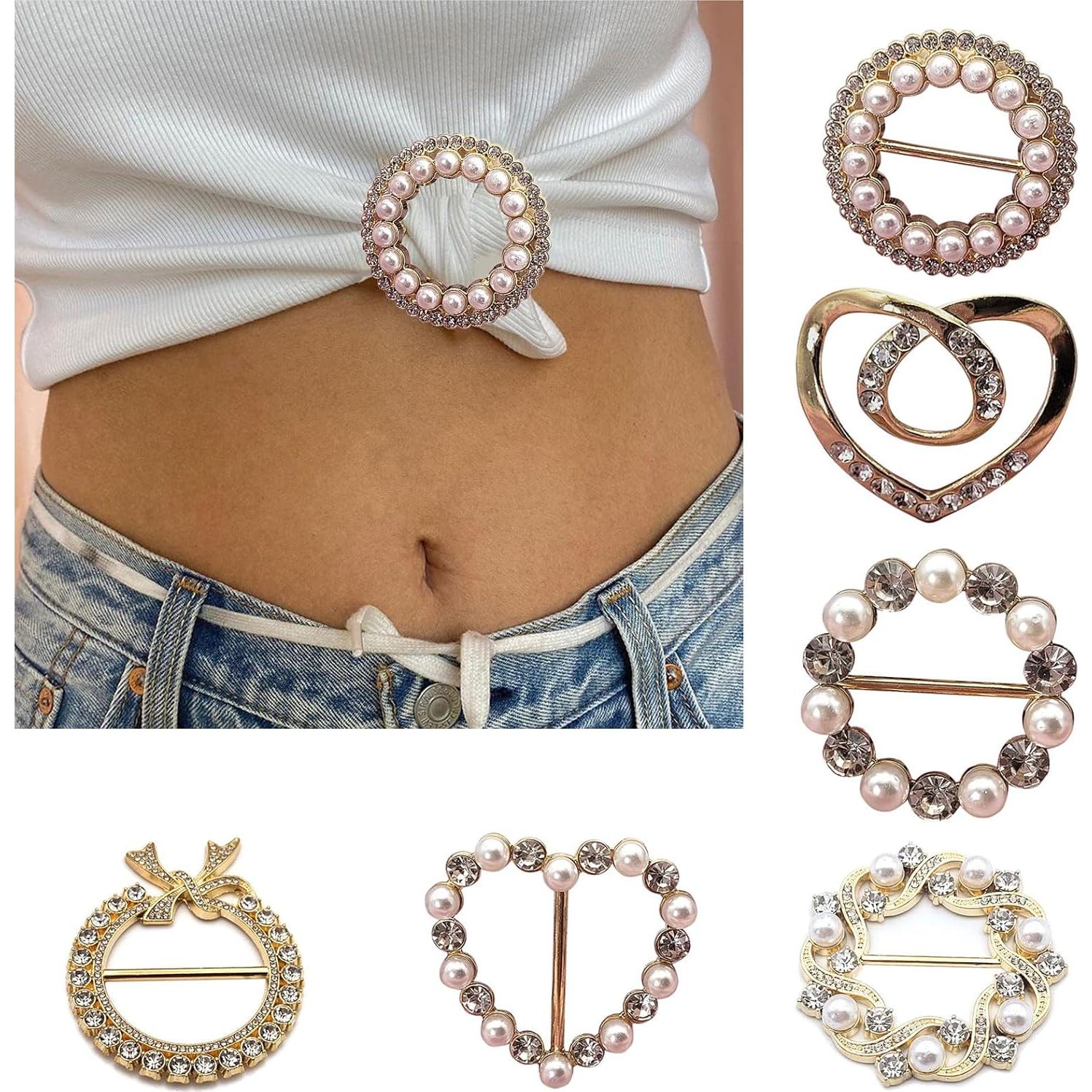 Clip de Bufanda y Corbata KAKASEA con Diseño Elegante