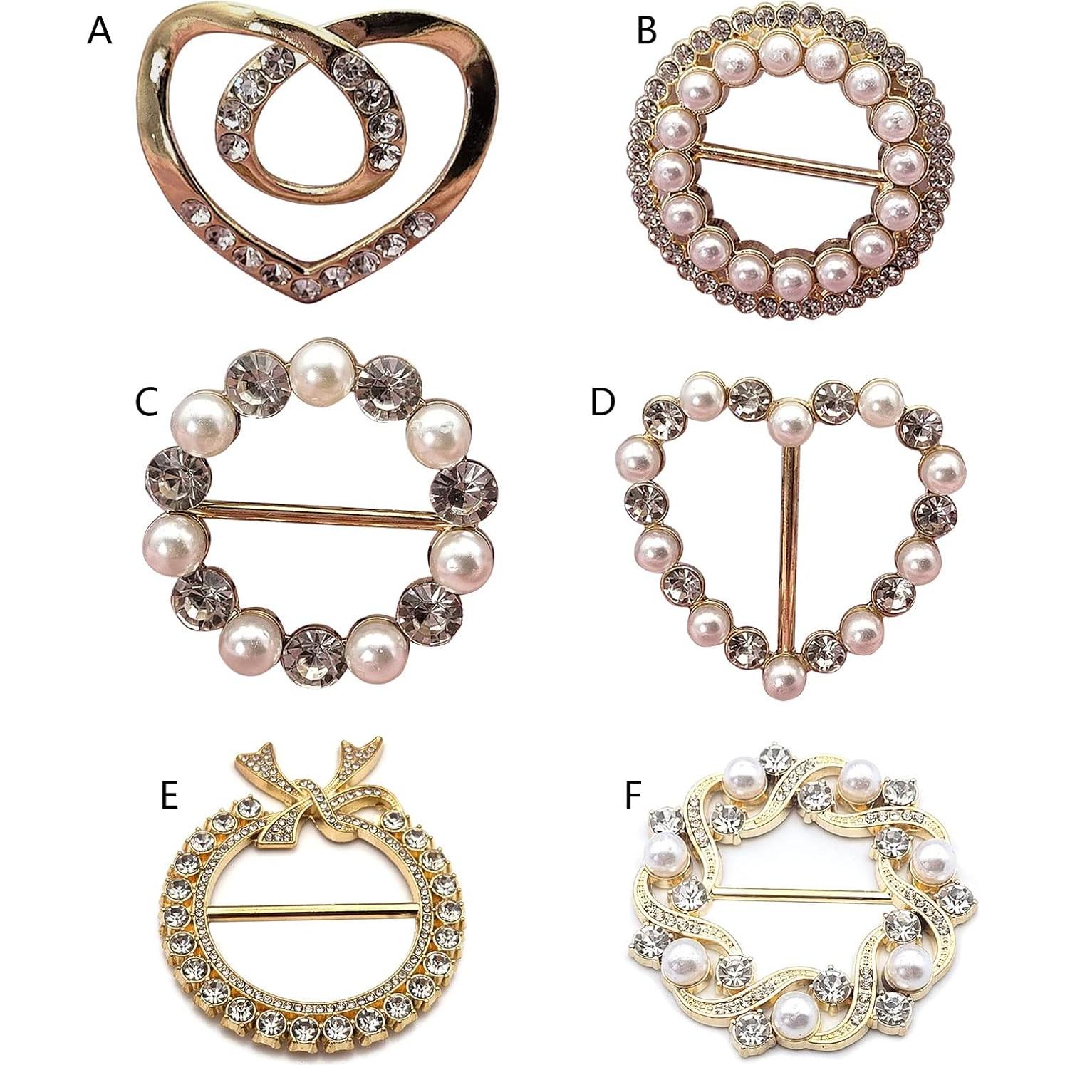 Clip de Bufanda y Corbata KAKASEA con Diseño Elegante