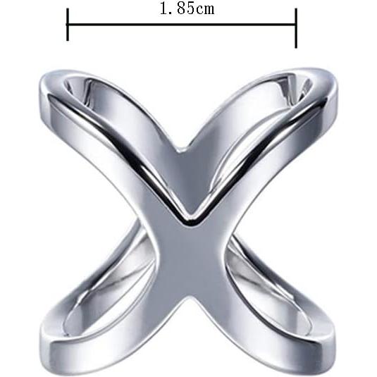 Clip de Bufanda 3 Piezas Lasenersm - Anillo Sujetador X Multicolor