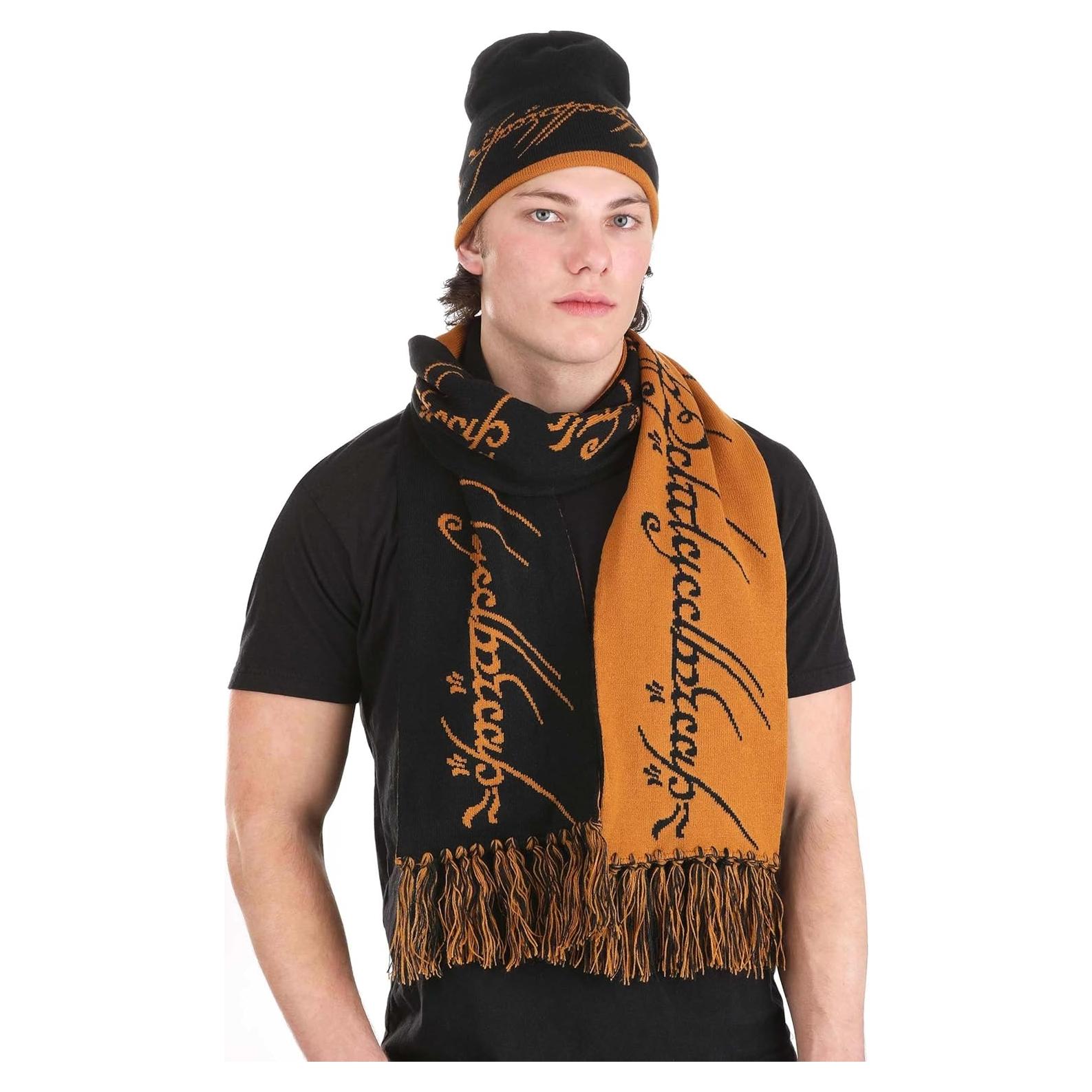 Bufanda y gorro reversible Elope del Anillo Único 182.88 cm