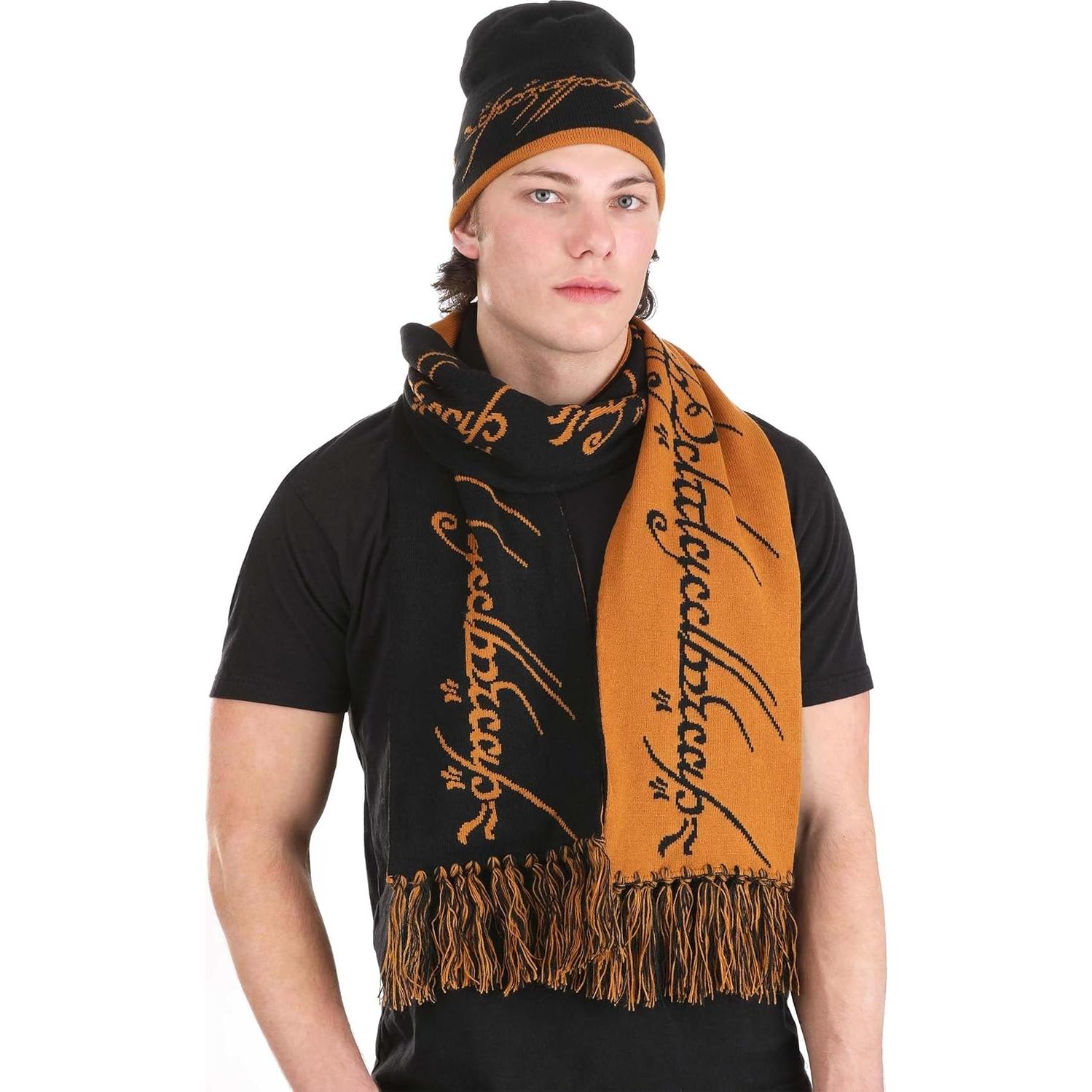 Bufanda y gorro reversible Elope del Anillo Único 182.88 cm