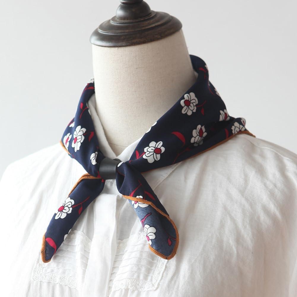 16 Hebillas de Bufanda de Cuero PU Luzen - Clips Coloridos 8.3x1.9cm