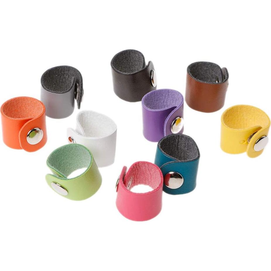 10 Piezas Hebillas de Cuero para Bufanda Zaagot - Clip Elegante