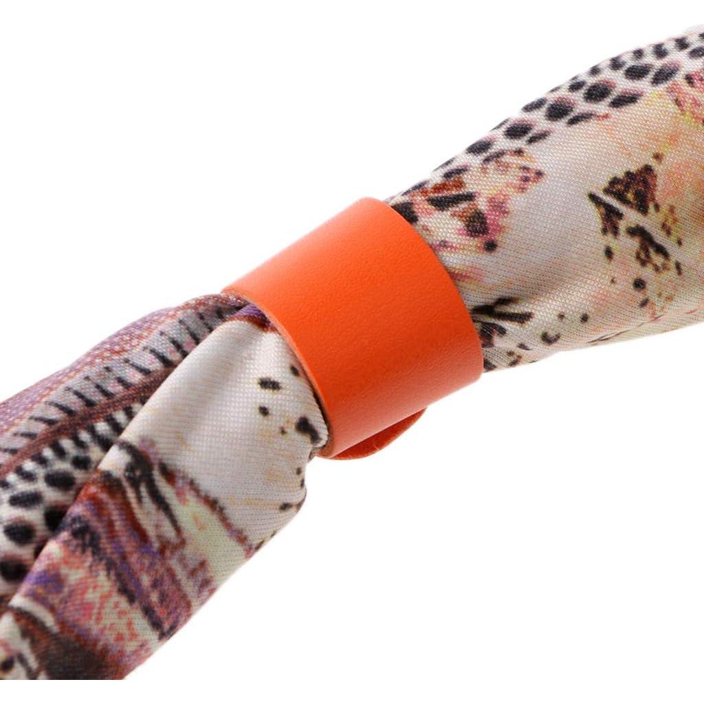 10 Piezas Hebillas de Cuero para Bufanda Zaagot - Clip Elegante