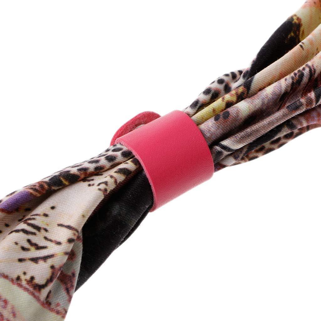 10 Piezas Hebillas de Cuero para Bufanda Zaagot - Clip Elegante