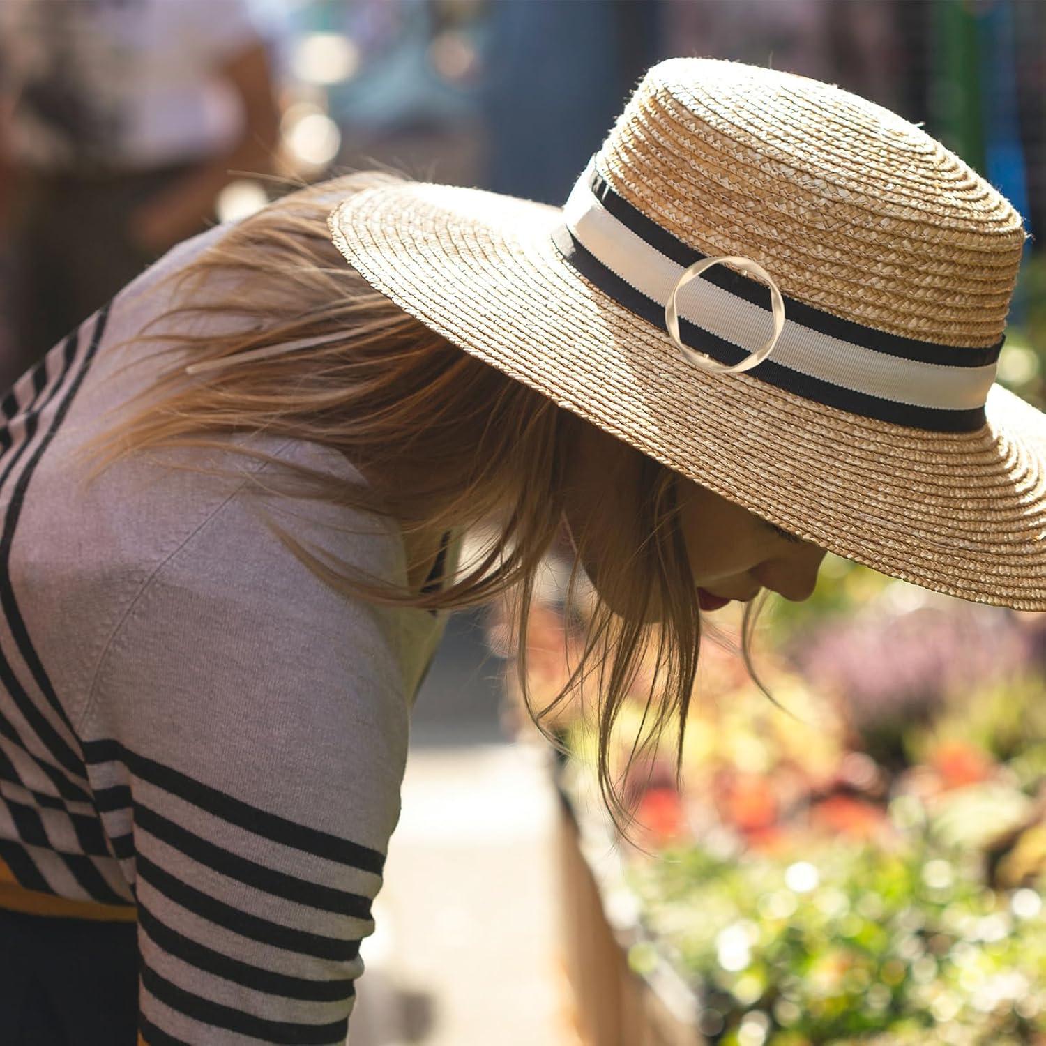 5 Clips de Bufanda Redondos ZIOGAJINE para Mujeres - 40mm