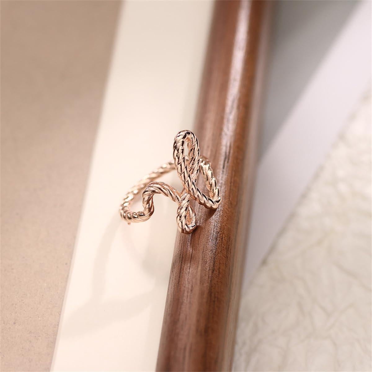 Clips de Bufanda Vintage para Mujeres - Dorado Rosa - 21x18mm