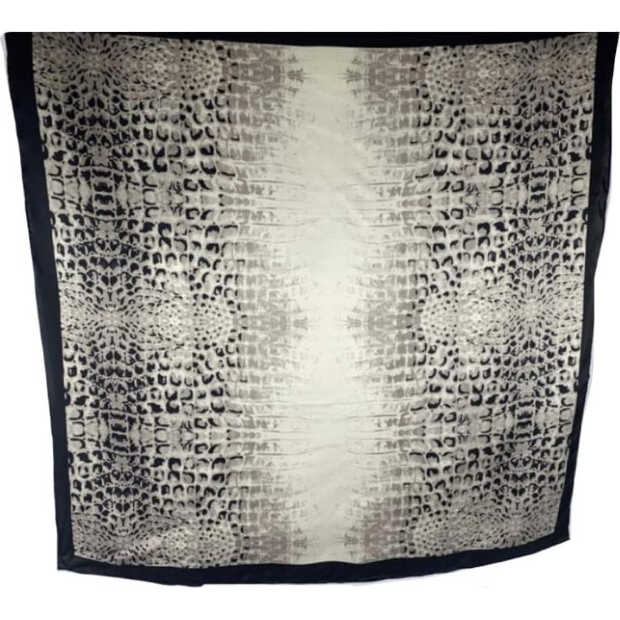 Bufanda Bandana Cowboy Wild Rag 100% Seda Charmeuse 87.6 cm