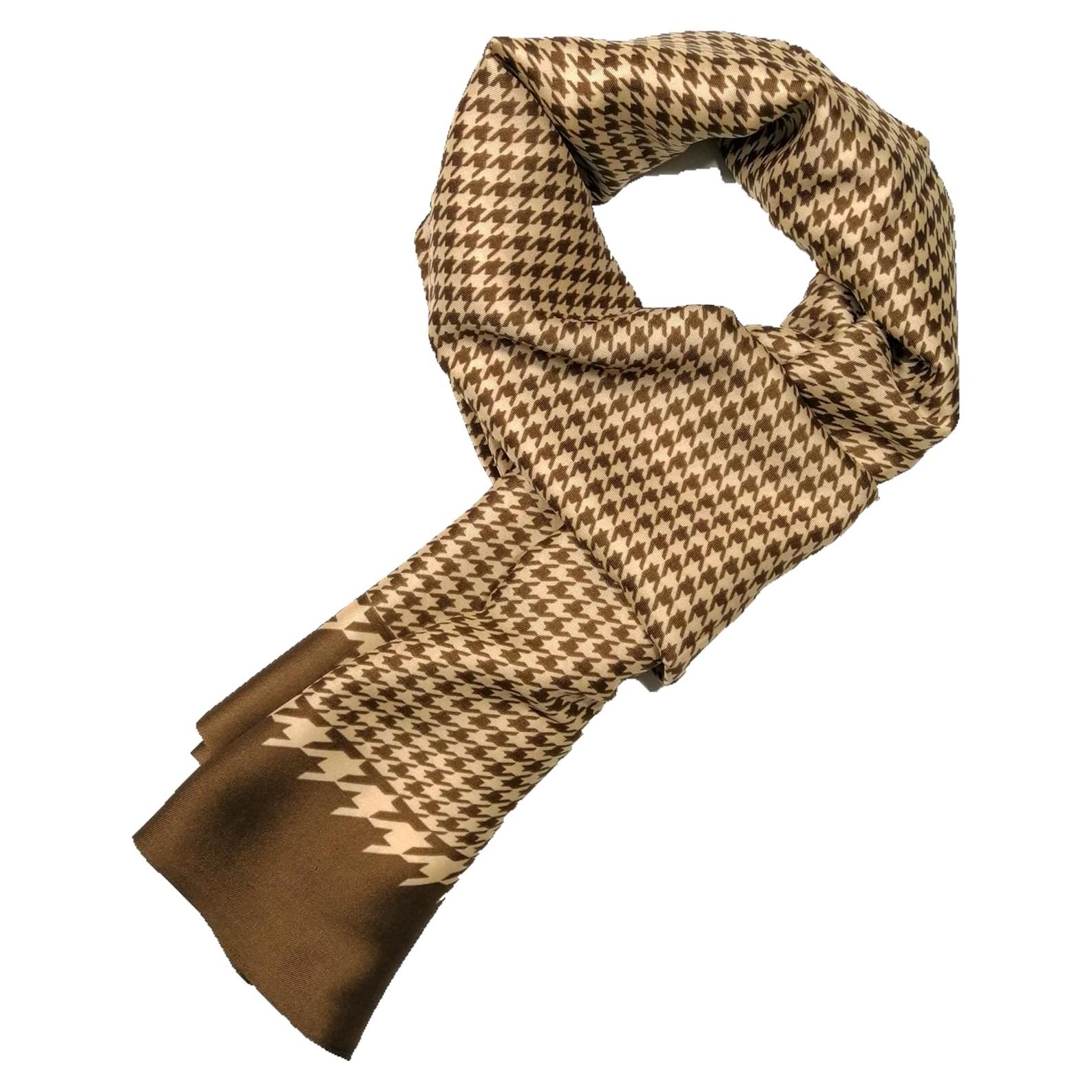 Bufanda de Doble Capa Shanlin para Hombre en Seda Imitación