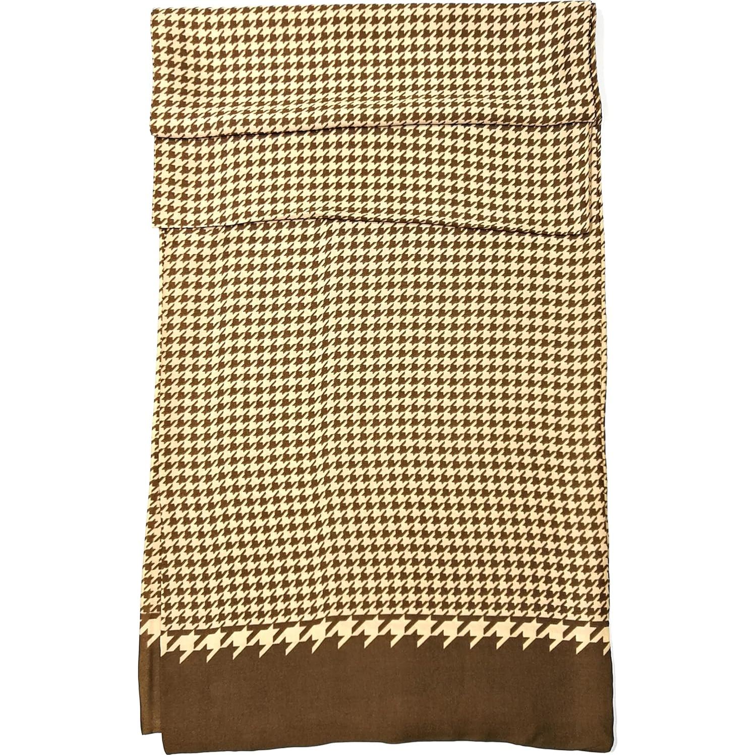 Bufanda de Doble Capa Shanlin para Hombre en Seda Imitación