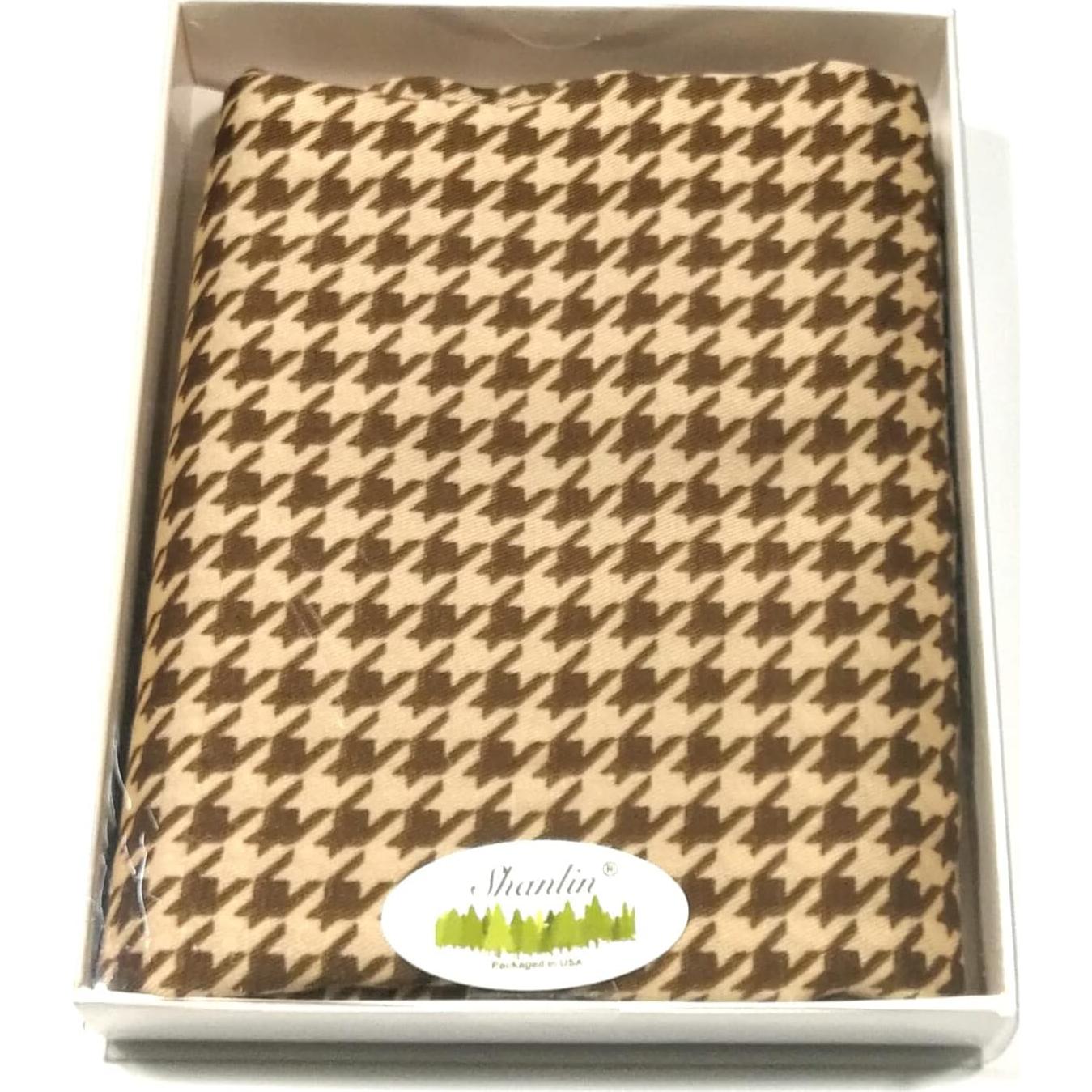 Bufanda de Doble Capa Shanlin para Hombre en Seda Imitación