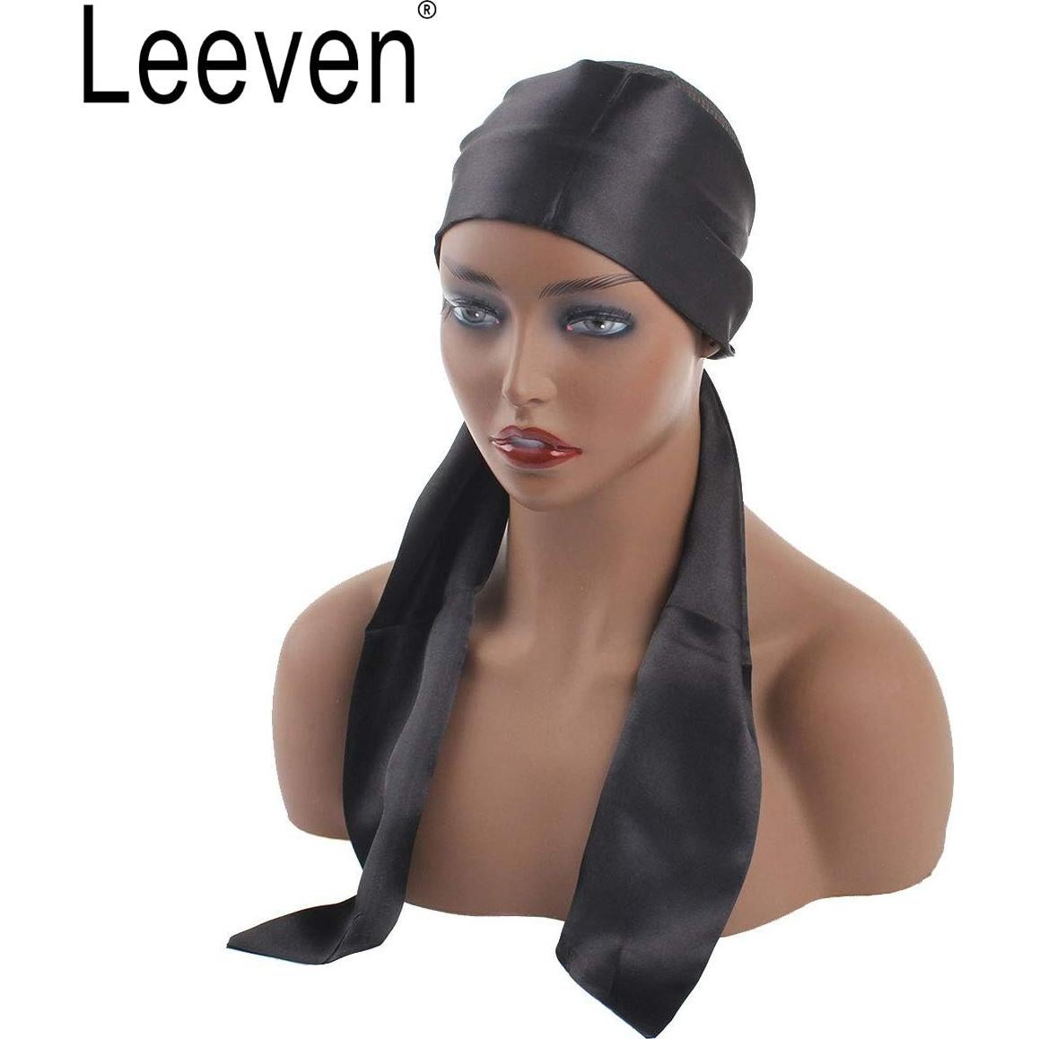 Leeven 2 Pcs Bufandas de Satén Antideslizantes 11x137 cm