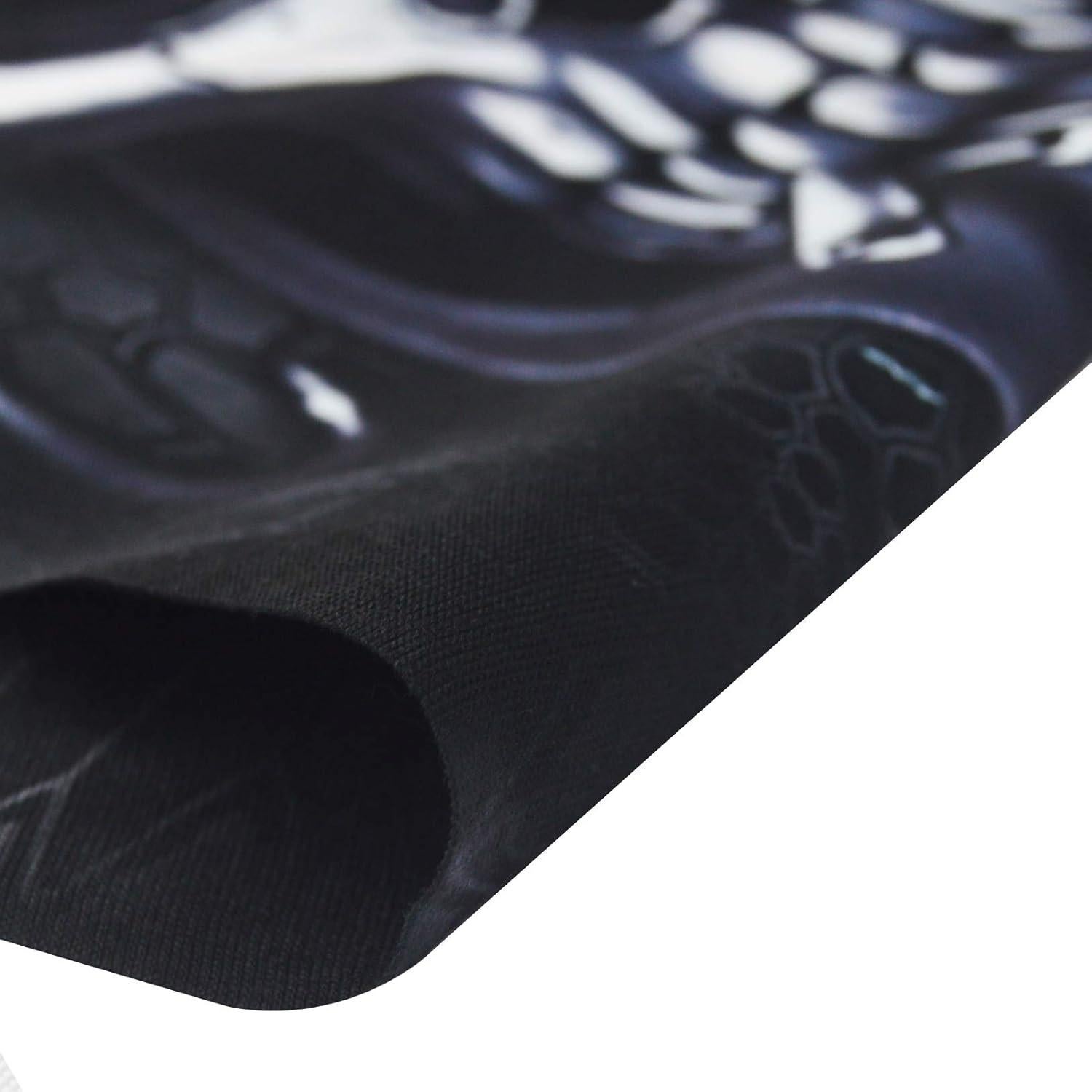 Máscara Facial Obacle Calavera 3D para Motocicleta - Protección Solar y Polvo