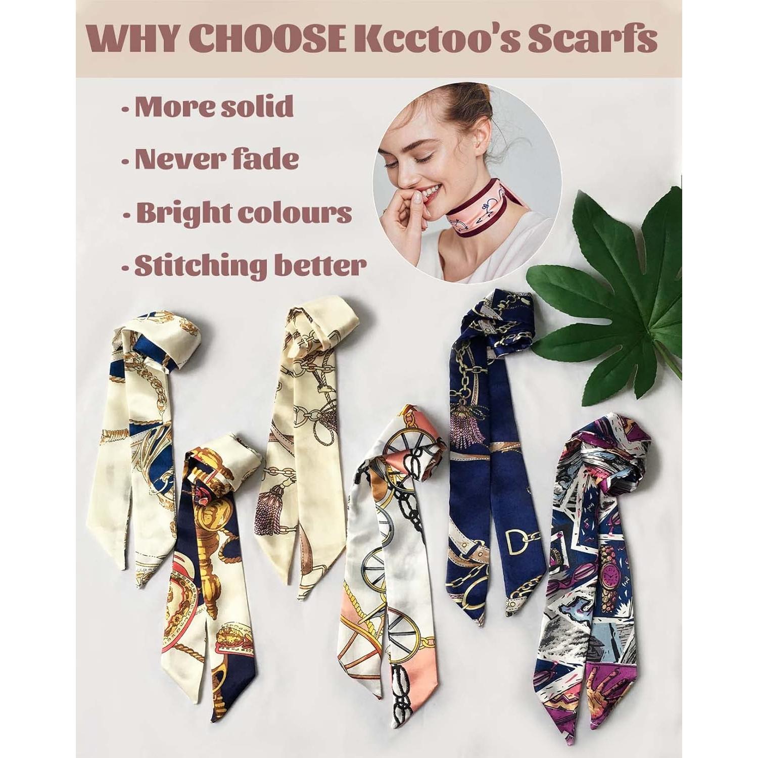 Bolsas de Bufanda para Mujeres KCCTOO - 20 Piezas Coloridas