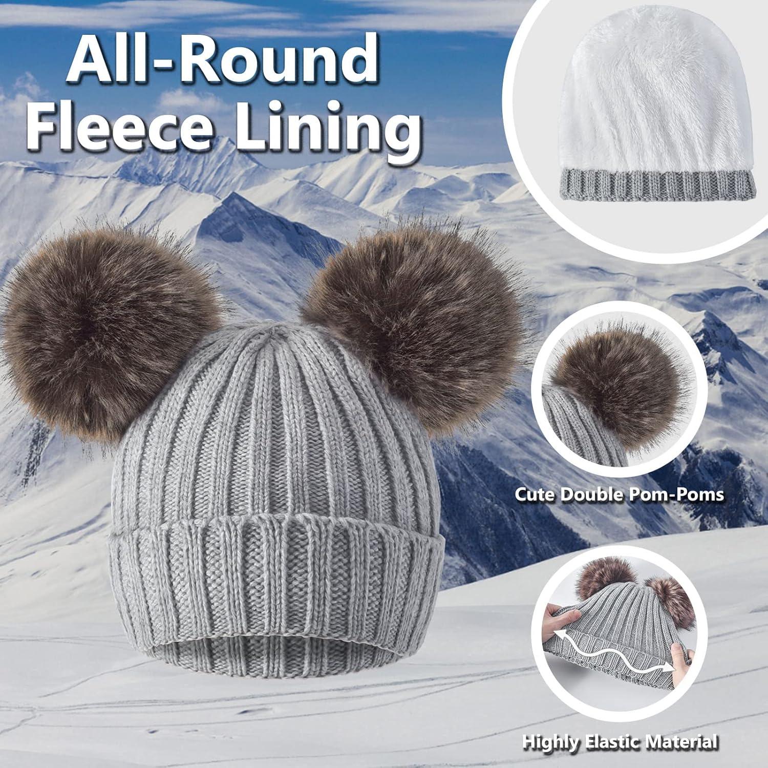 Conjunto de Invierno PVIZZLSS: Gorro, Bufanda y Guantes Táctiles