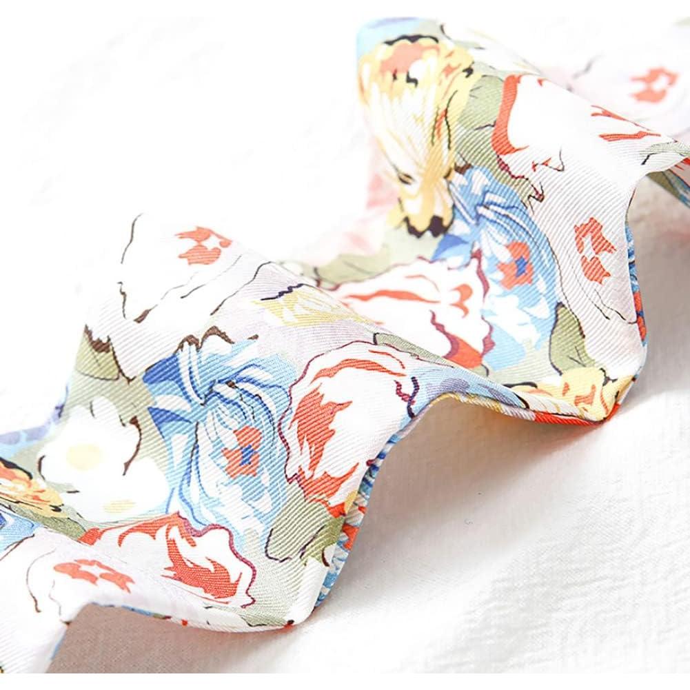 Bufanda de Seda de Morera JERLA 125cm Rosa para Mujer