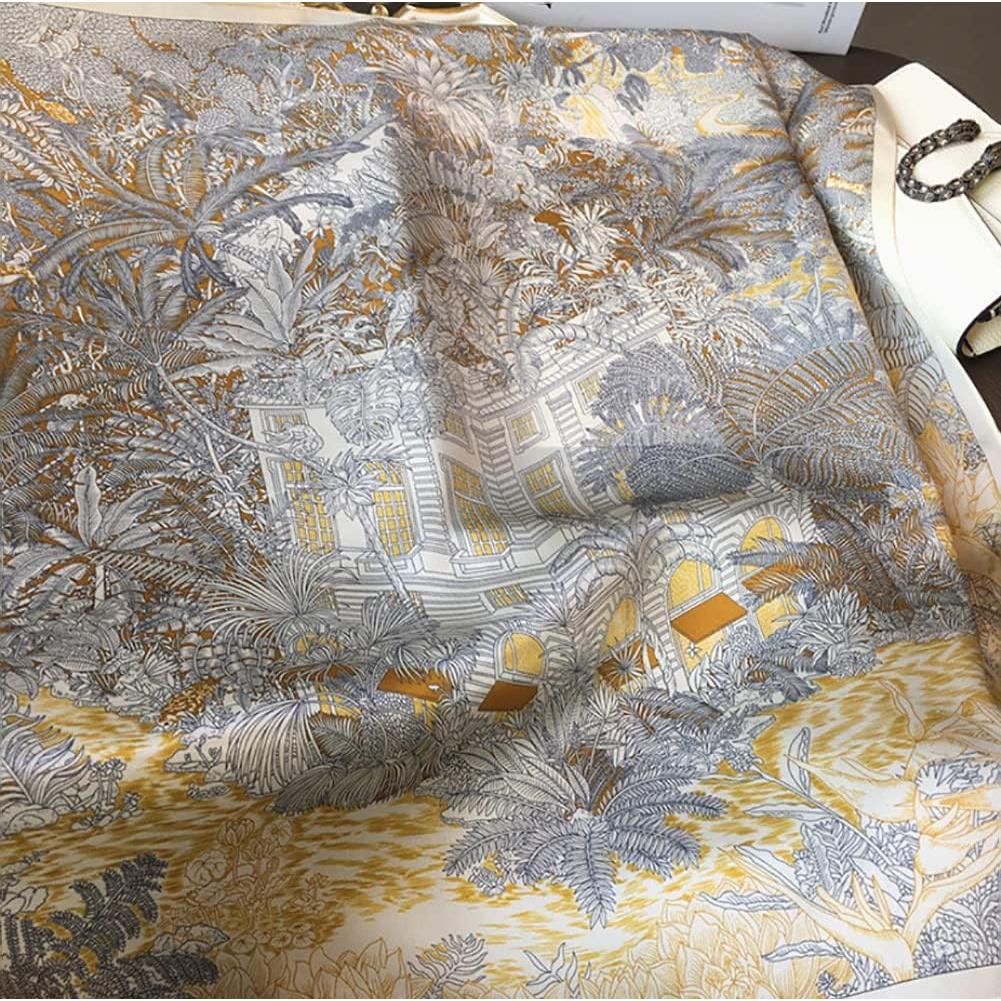 Paño de Seda Pura de Morera JERLA 68cm x 68cm Unisex