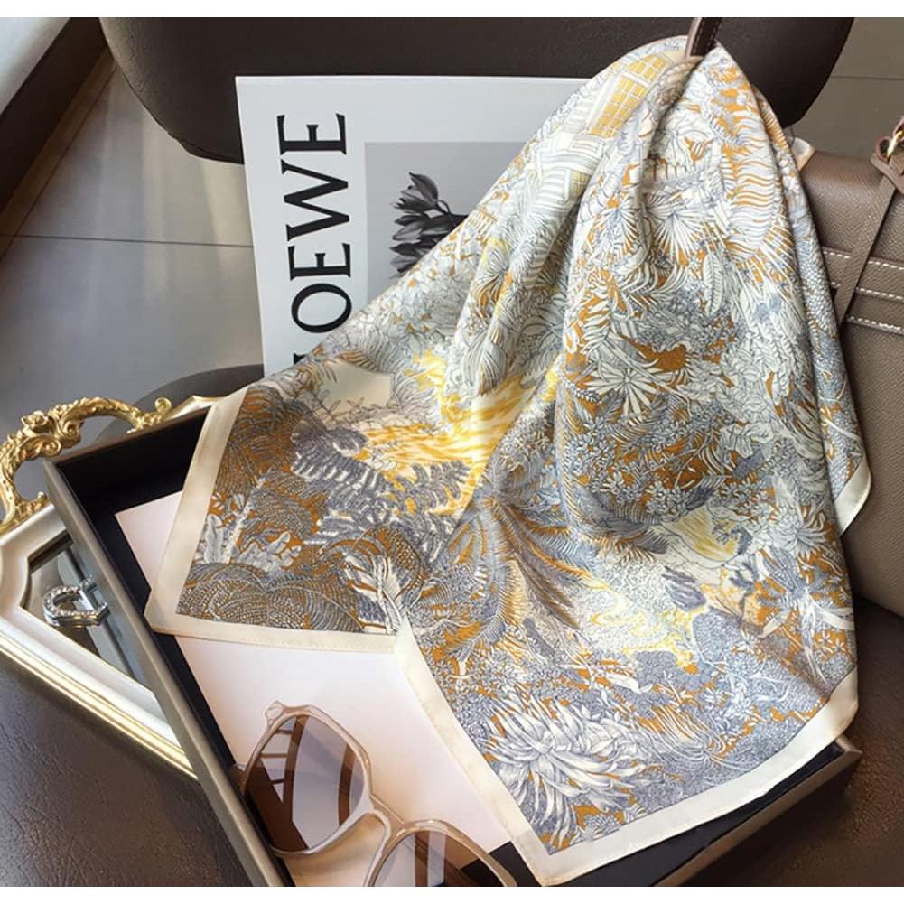 Paño de Seda Pura de Morera JERLA 68cm x 68cm Unisex