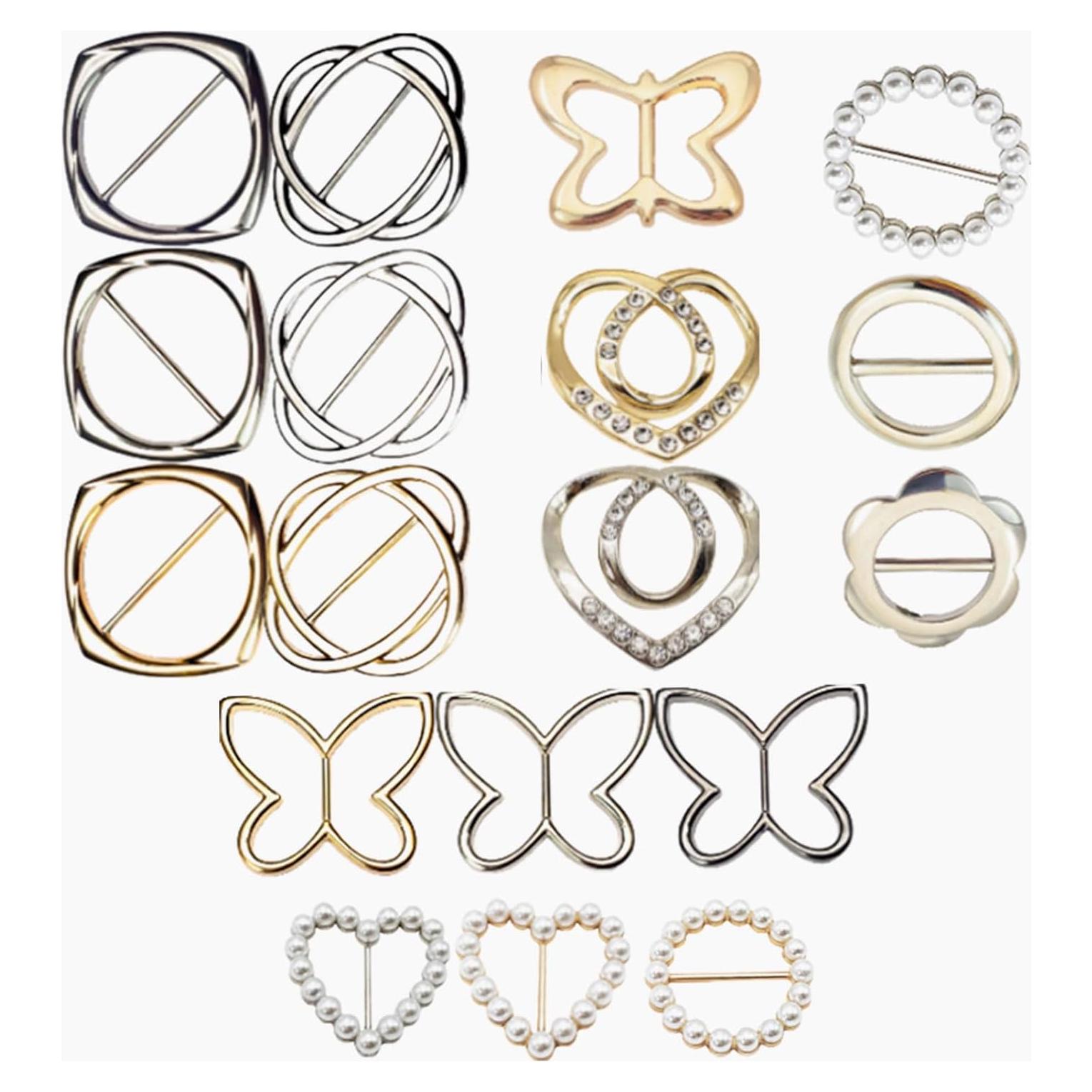 Set de 18 Clips de Ropa para Mujeres YVYAVGE - Ajuste y Estilo