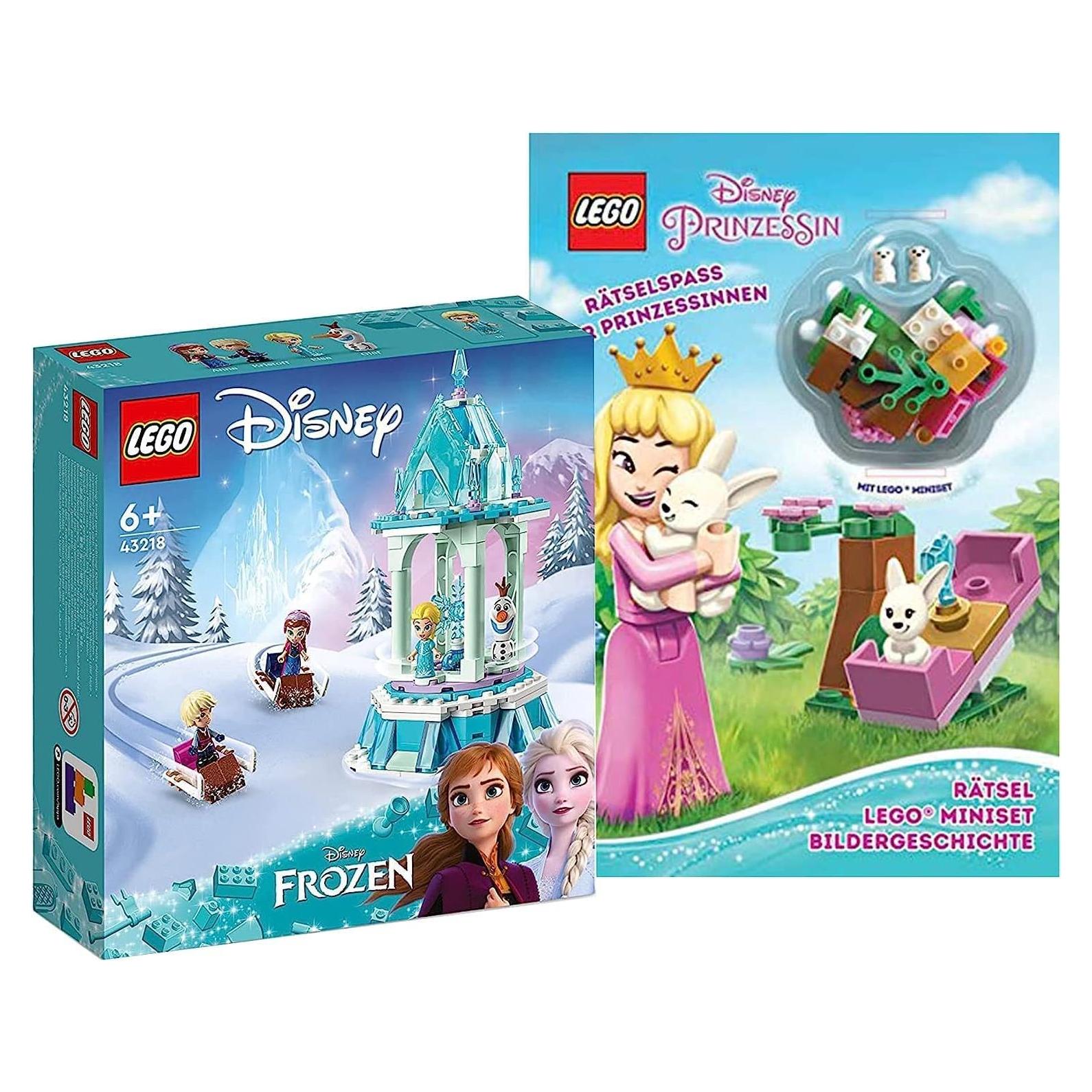 LEGO Disney Frozen Carrusel Mágico 43218 con 4 Figuras