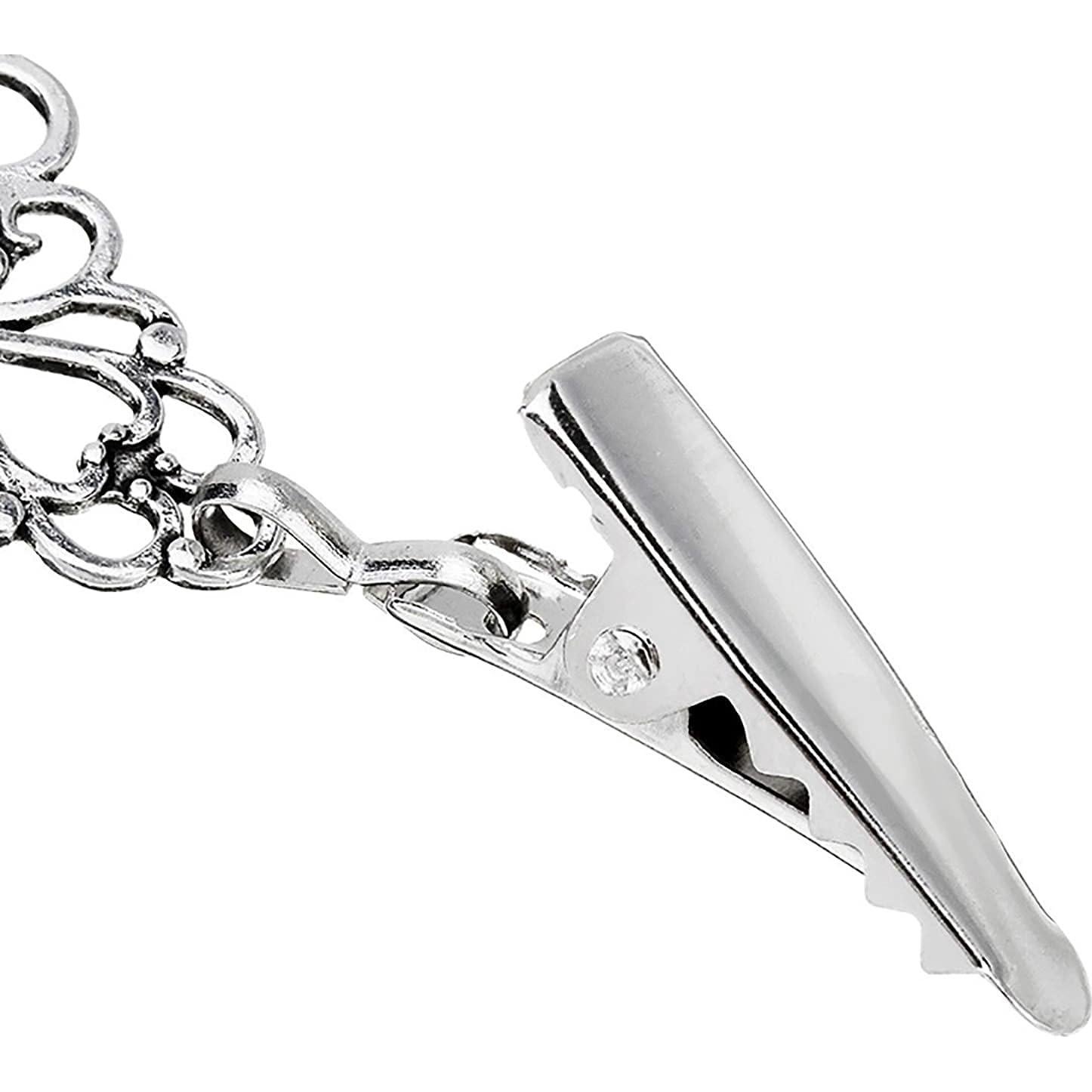 4 Clips de Bufanda Vintage Aswewamt para Mujeres y Niñas