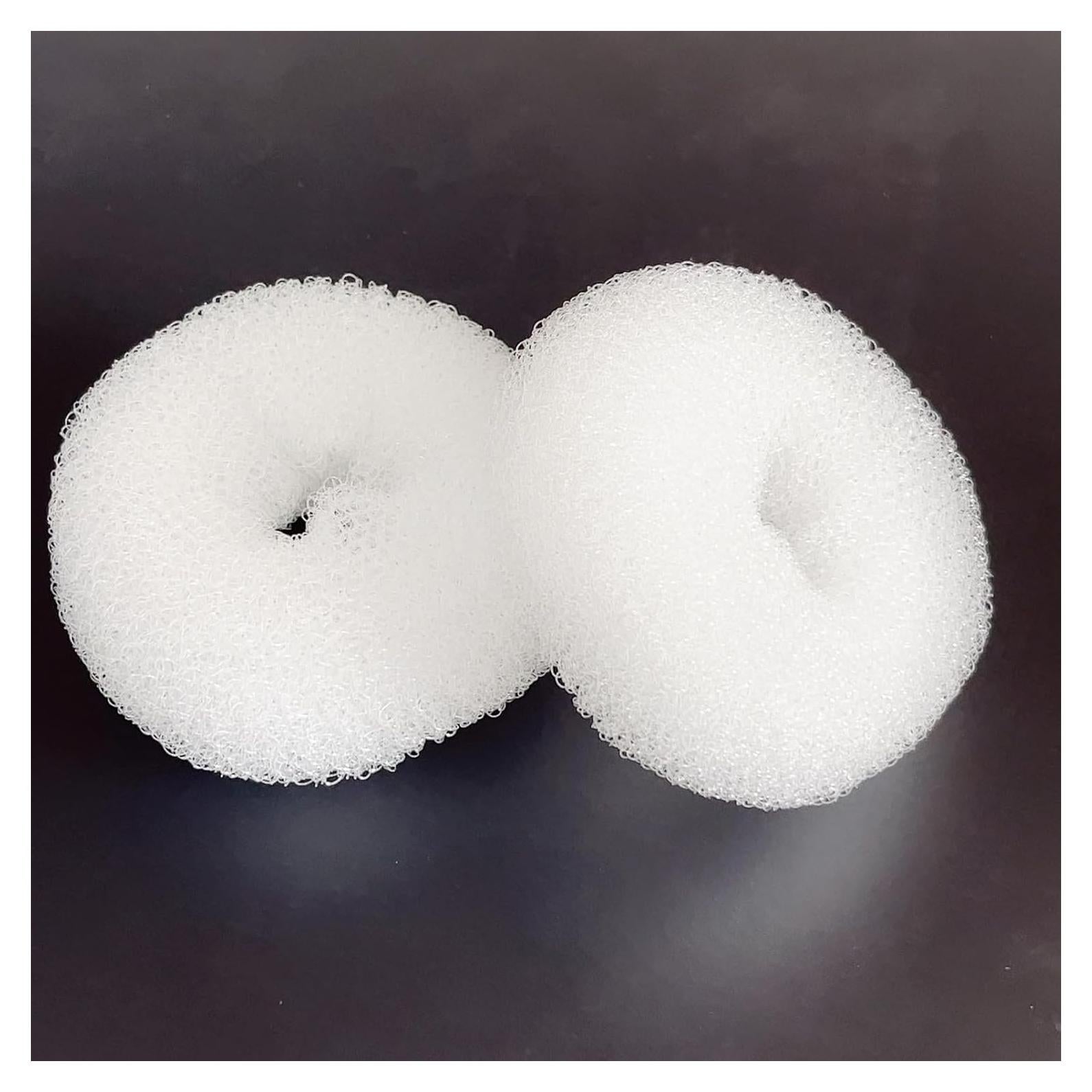 Set de 2 Hacedores de Moño Medianos SQULIGT - 7.6 cm Blanco