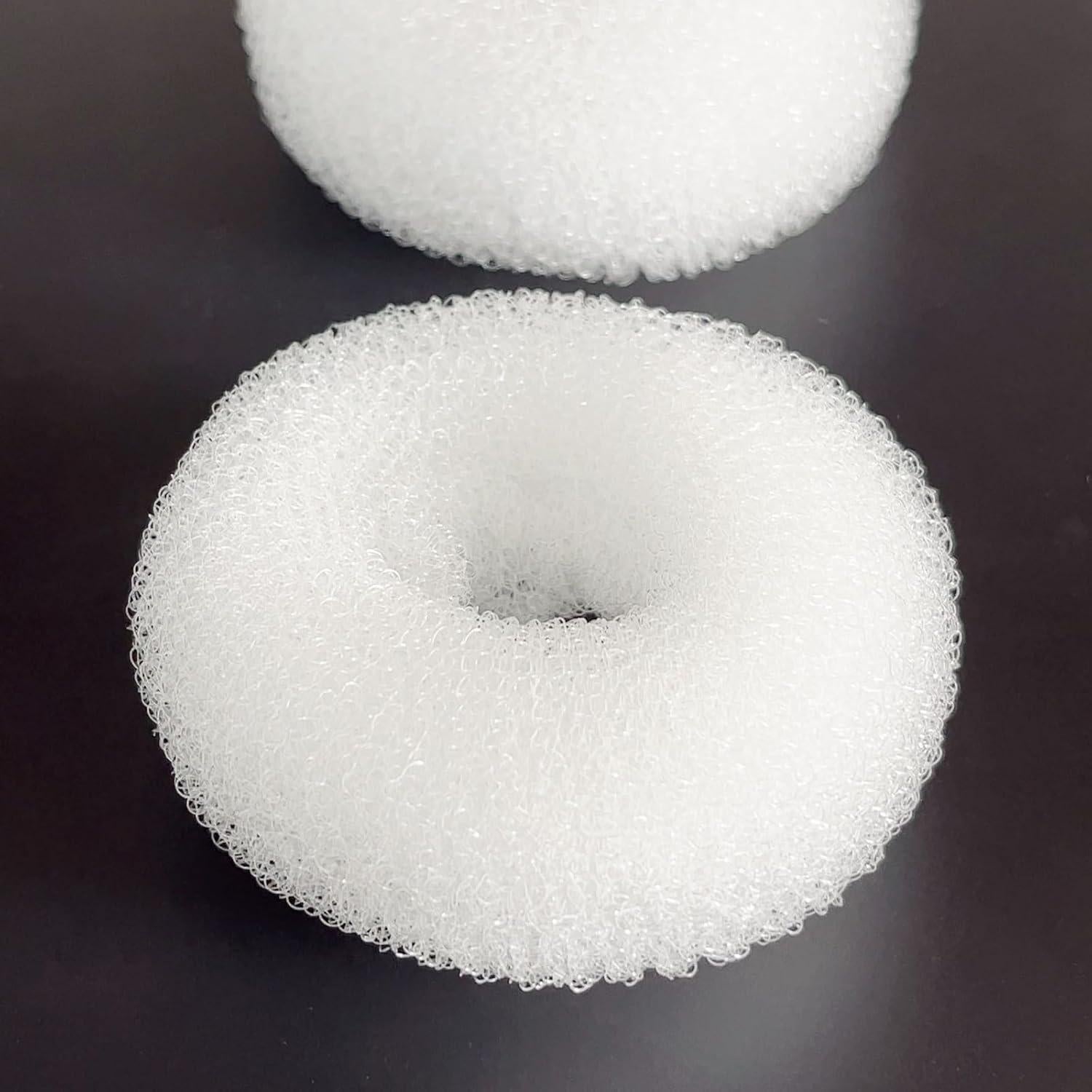 Set de 2 Hacedores de Moño Medianos SQULIGT - 7.6 cm Blanco