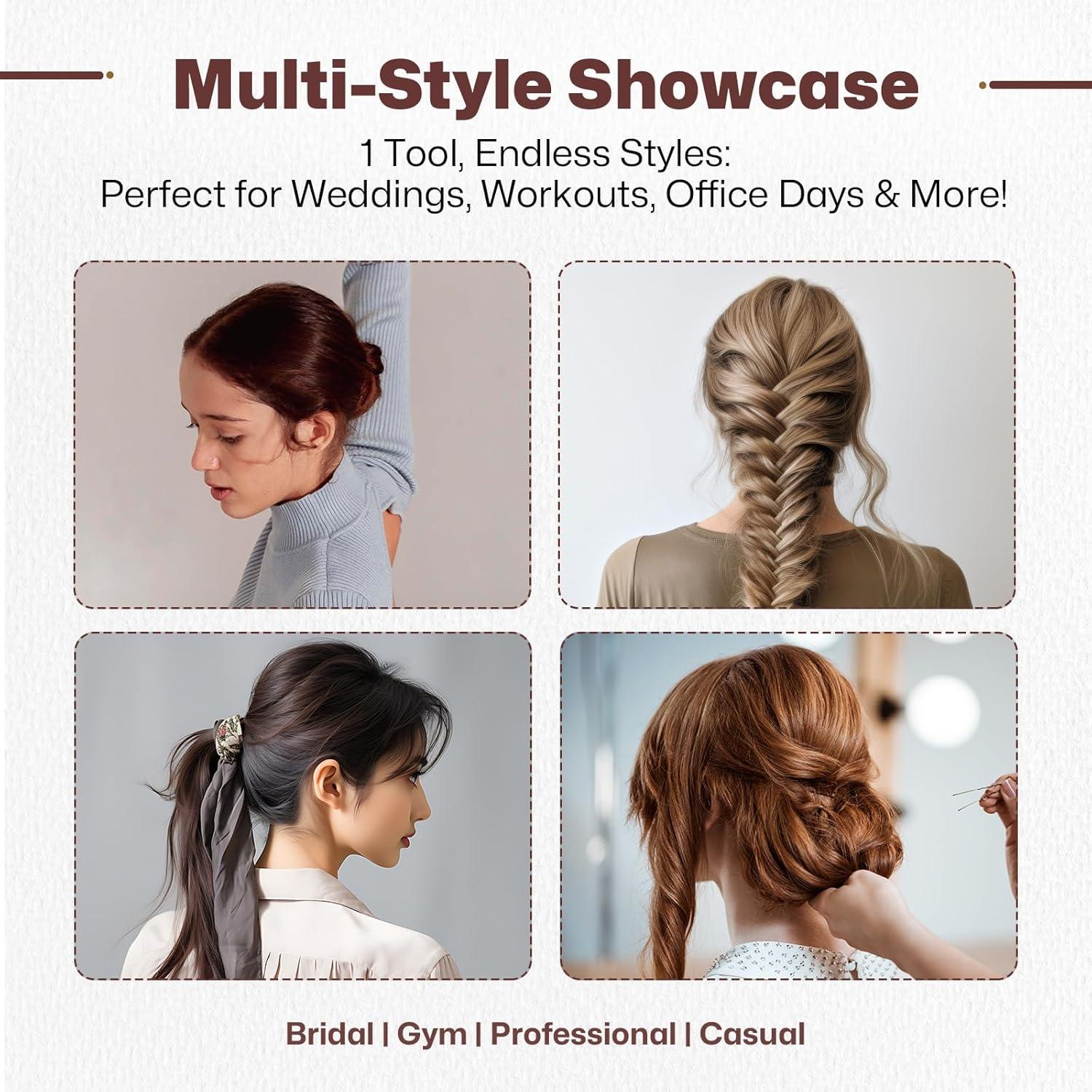 Relleno de Cabello Voluminizador Juloviy 180 cm con Accesorios