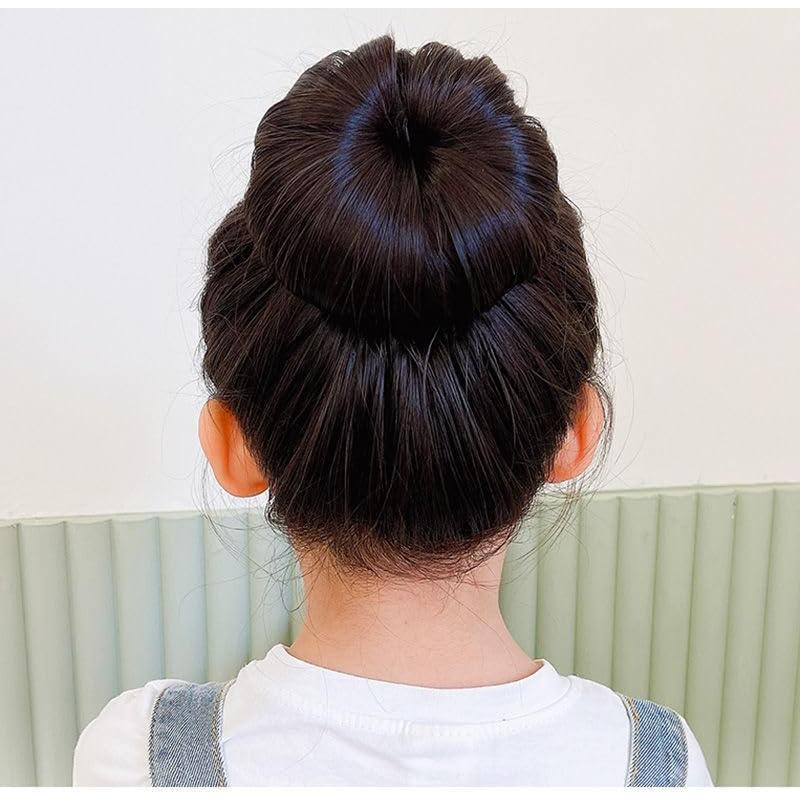 6 Pinzas para Peinar VASANA con Doble Gancho Negro 21.6 cm