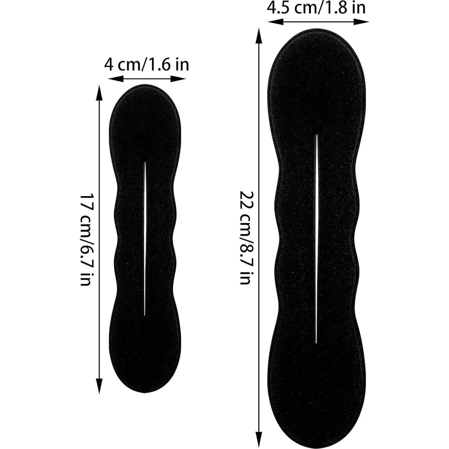 12 Piezas Creador de Moño Flexible Ravlzors - 6 Grandes y 6 Pequeños