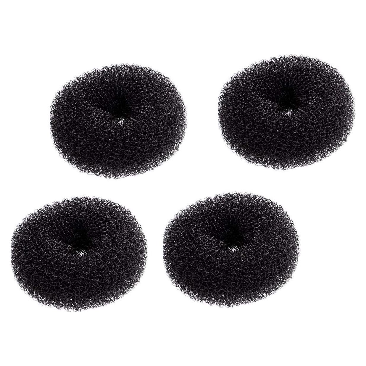 Paquete de 4 Hacedores de Moño Mini FULINJOY 6 cm Negro