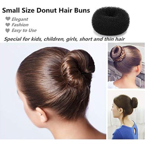 Paquete de 4 Hacedores de Moño Mini FULINJOY 6 cm Negro