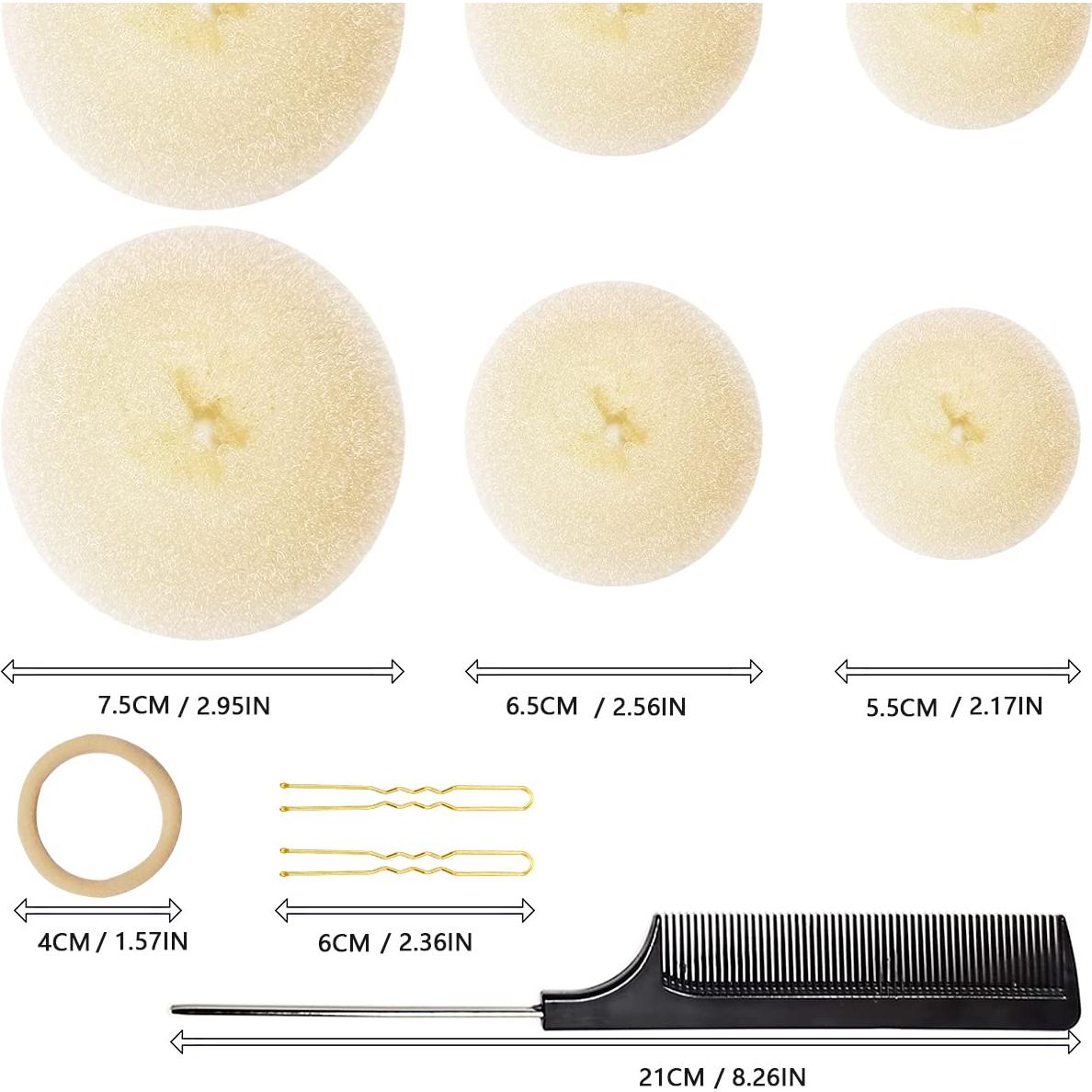 Juego de Hacer Moños de Cabello MeetFavorite 37 Piezas Beige